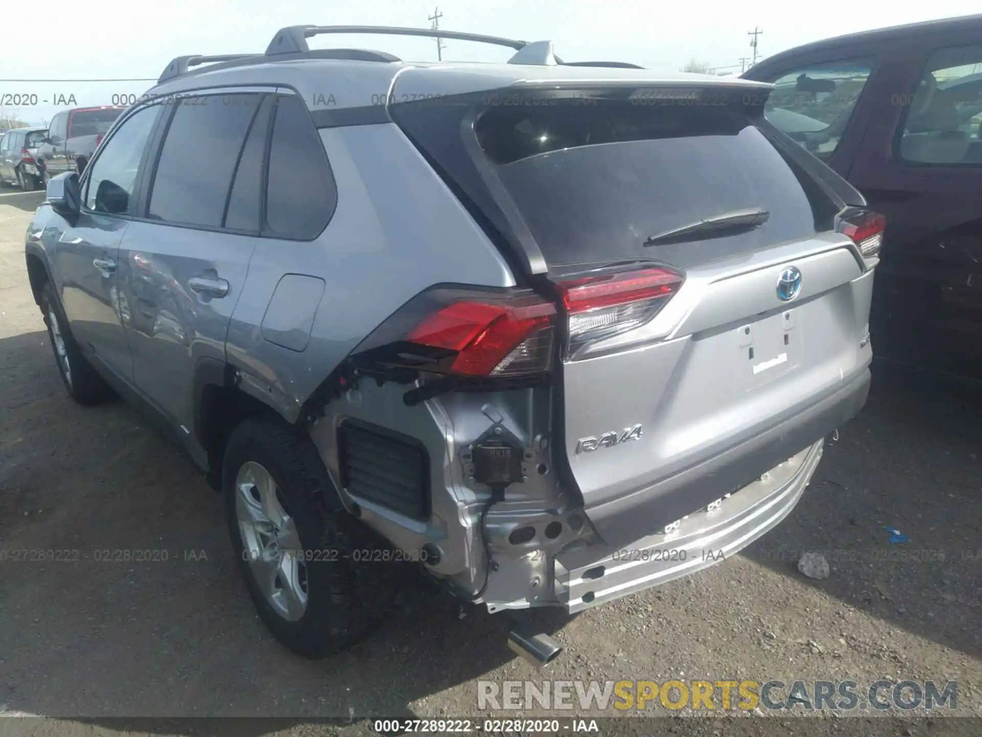 3 Photograph of a damaged car 2T3MWRFV4KW034514 TOYOTA RAV4 2019