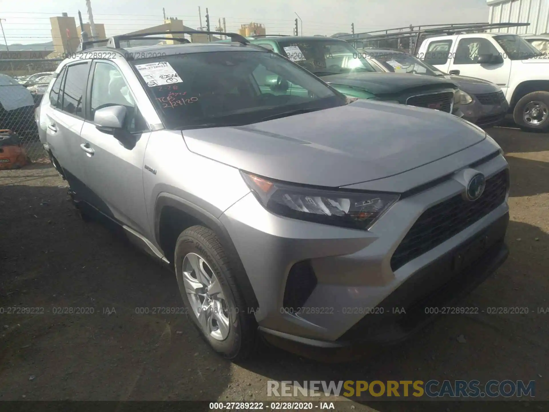 6 Photograph of a damaged car 2T3MWRFV4KW034514 TOYOTA RAV4 2019