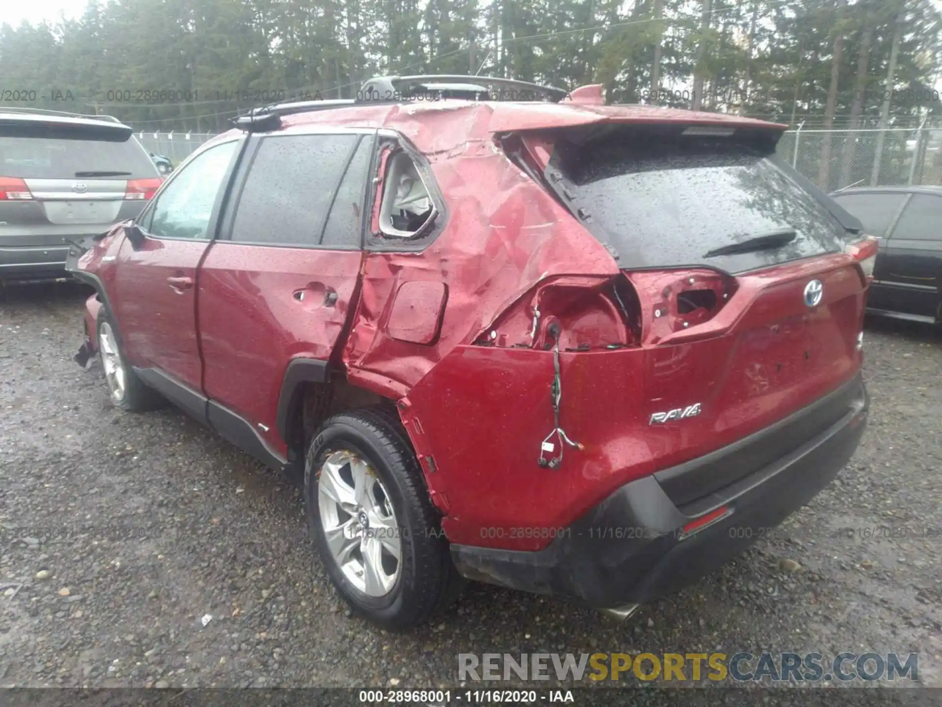 3 Photograph of a damaged car 2T3MWRFV4KW037803 TOYOTA RAV4 2019