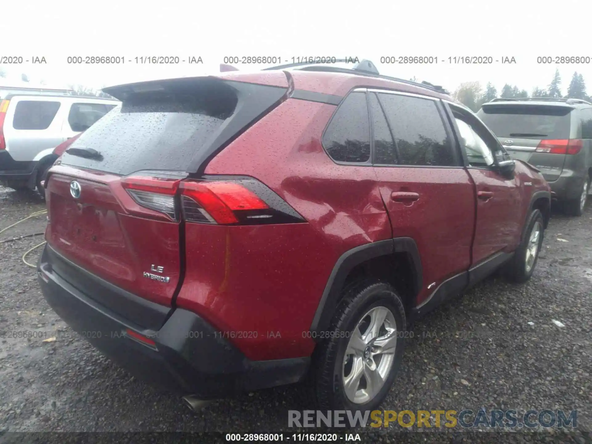 4 Photograph of a damaged car 2T3MWRFV4KW037803 TOYOTA RAV4 2019