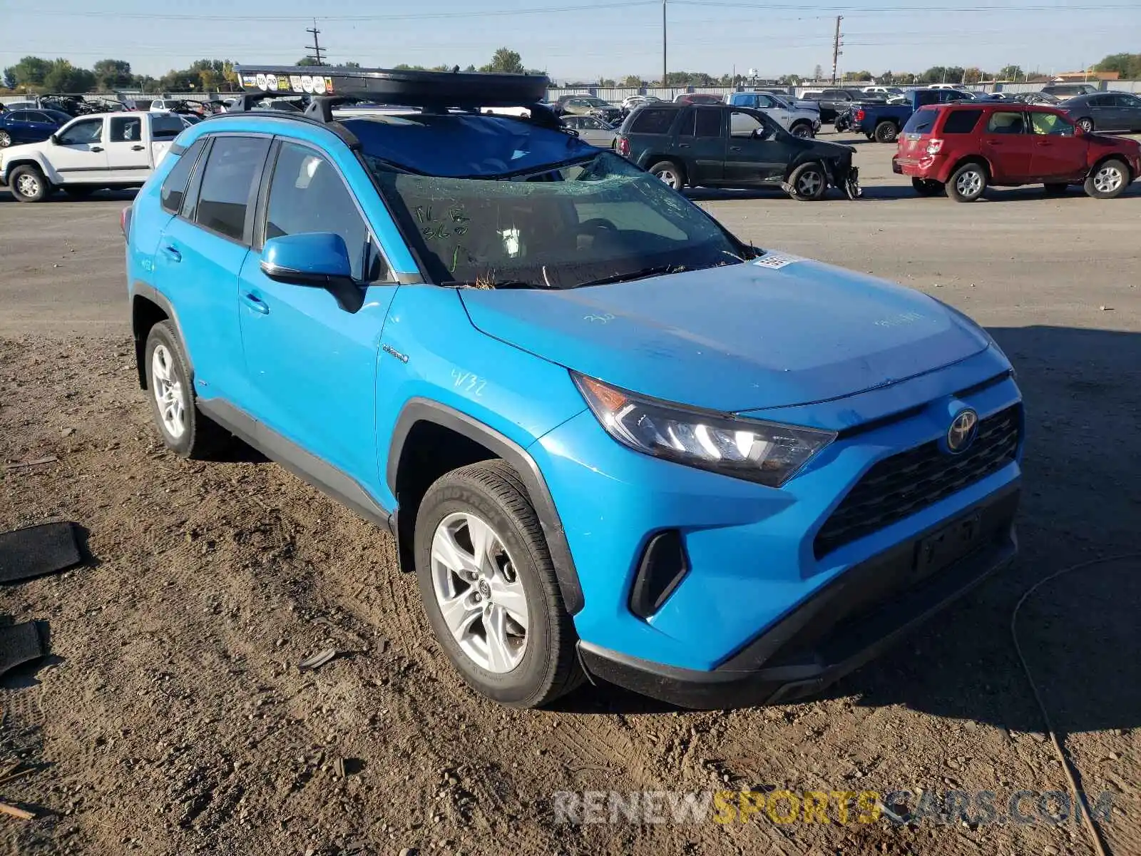 1 Фотография поврежденного автомобиля 2T3MWRFV4KW041916 TOYOTA RAV4 2019