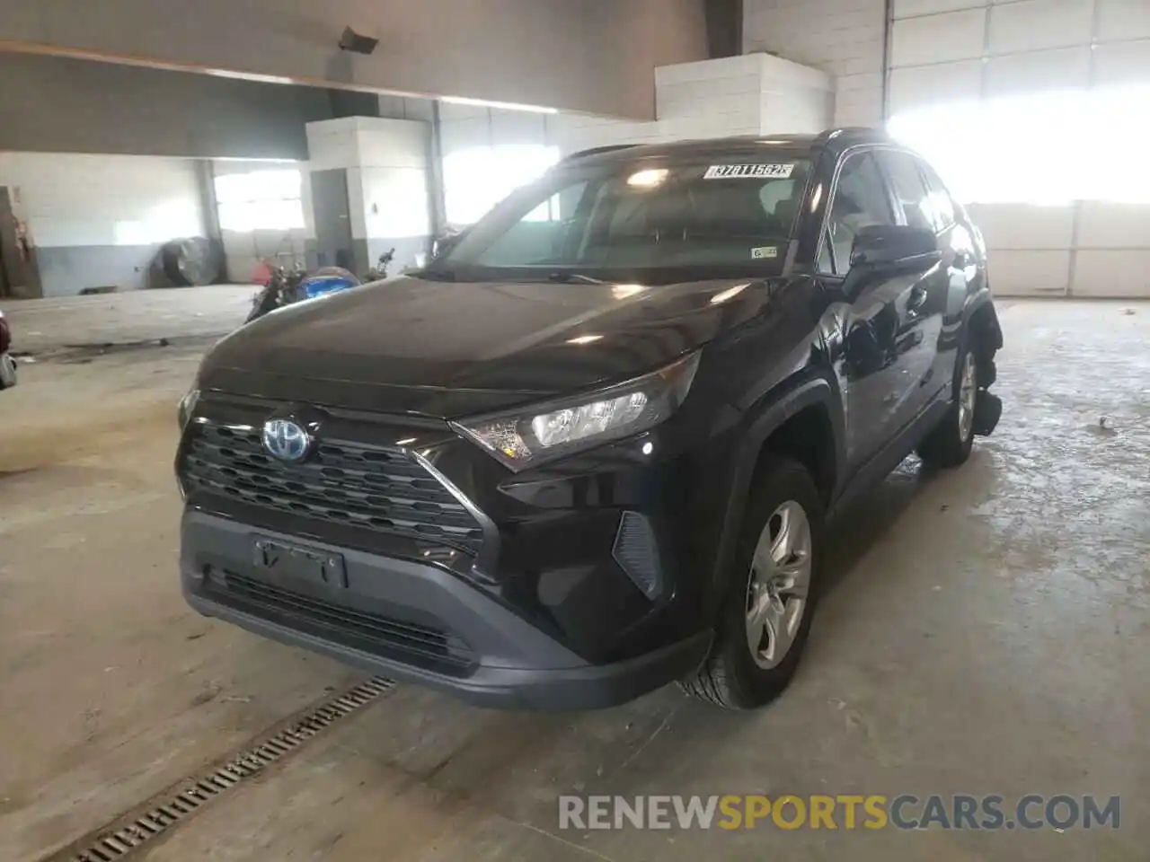 2 Photograph of a damaged car 2T3MWRFV5KW007290 TOYOTA RAV4 2019