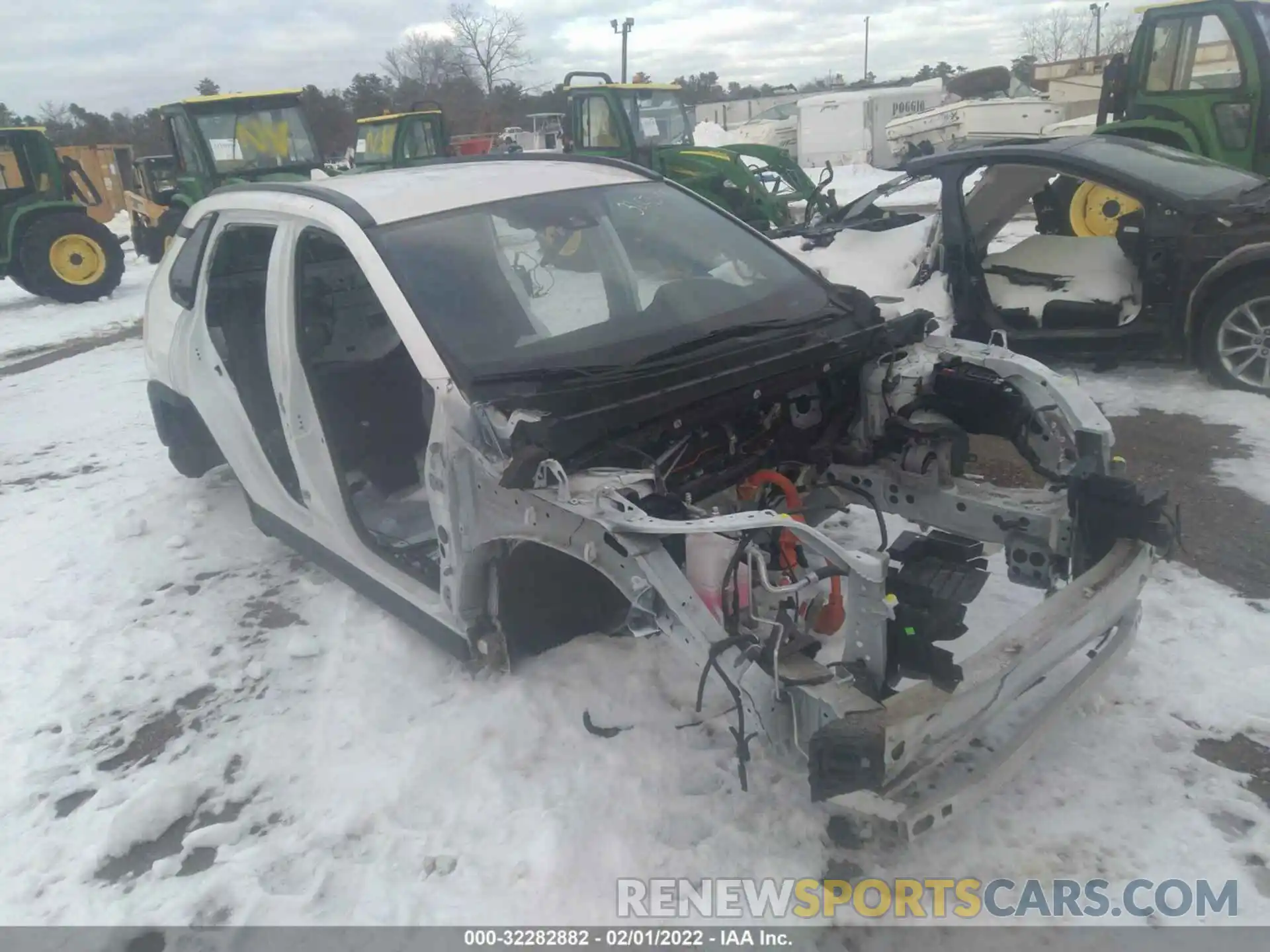 1 Photograph of a damaged car 2T3MWRFV5KW009427 TOYOTA RAV4 2019