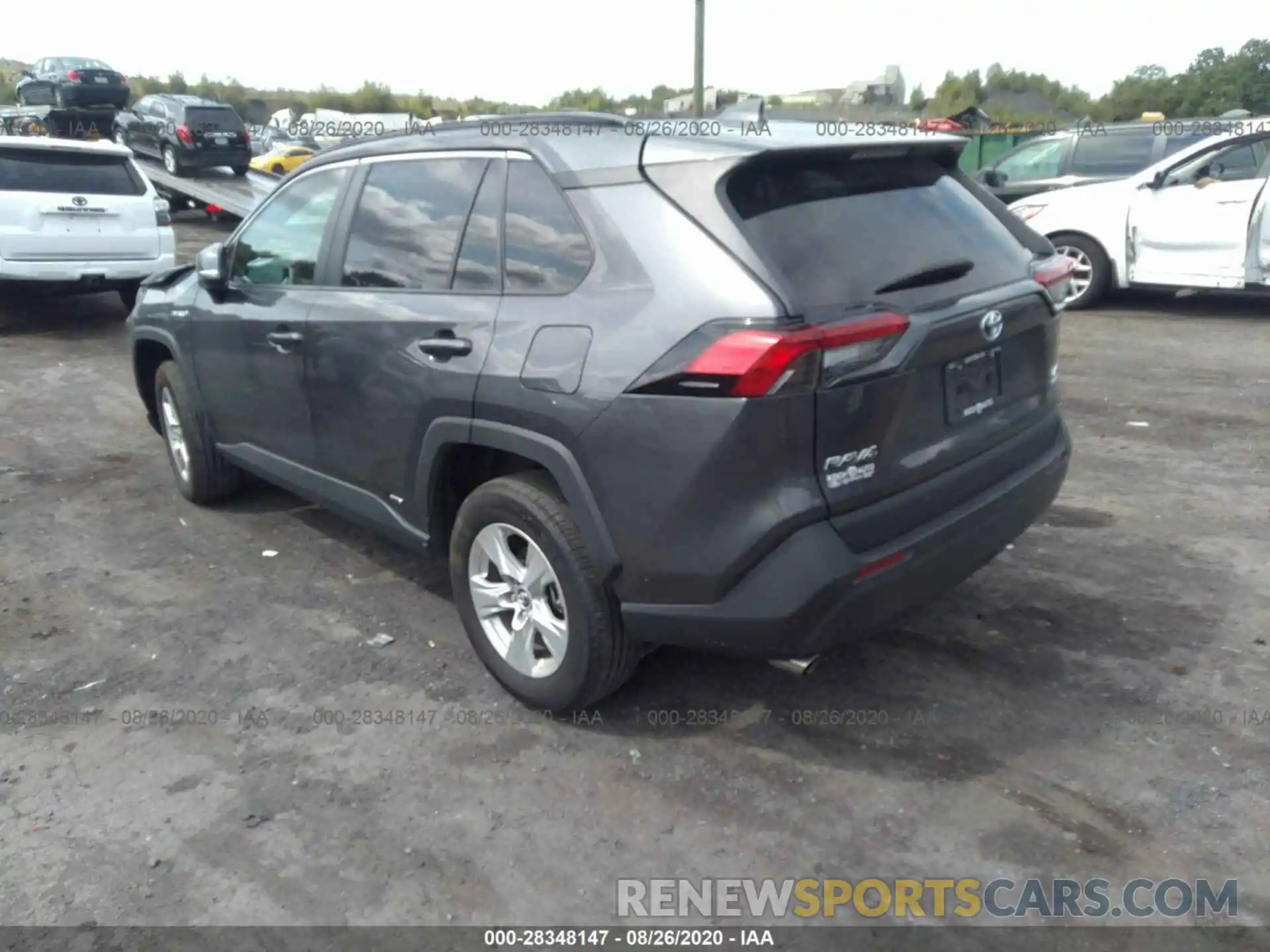 3 Photograph of a damaged car 2T3MWRFV5KW010299 TOYOTA RAV4 2019