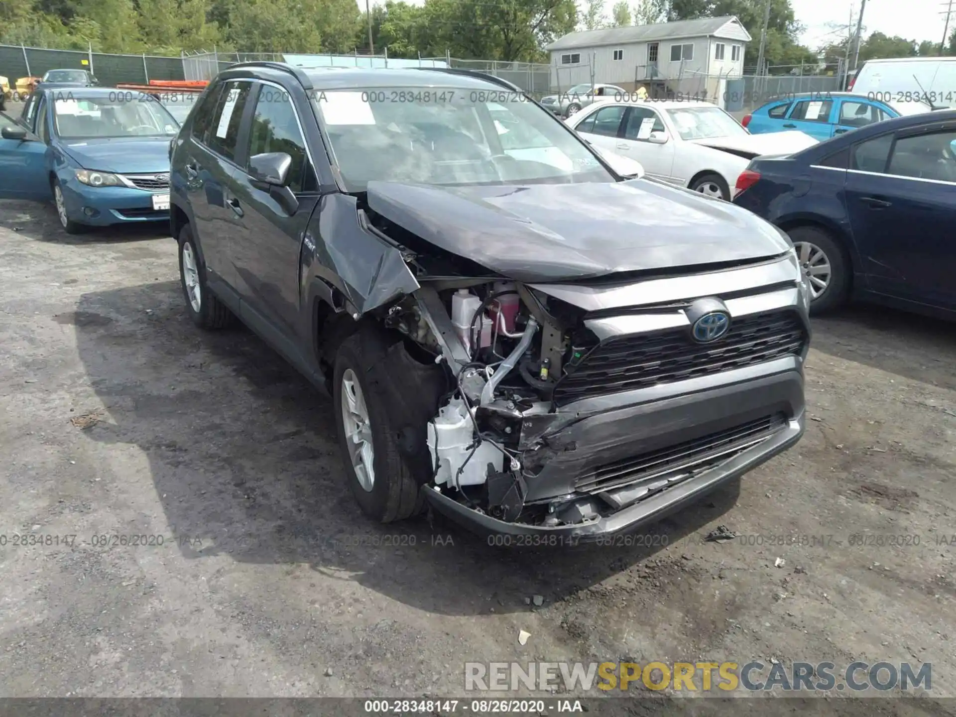 6 Photograph of a damaged car 2T3MWRFV5KW010299 TOYOTA RAV4 2019