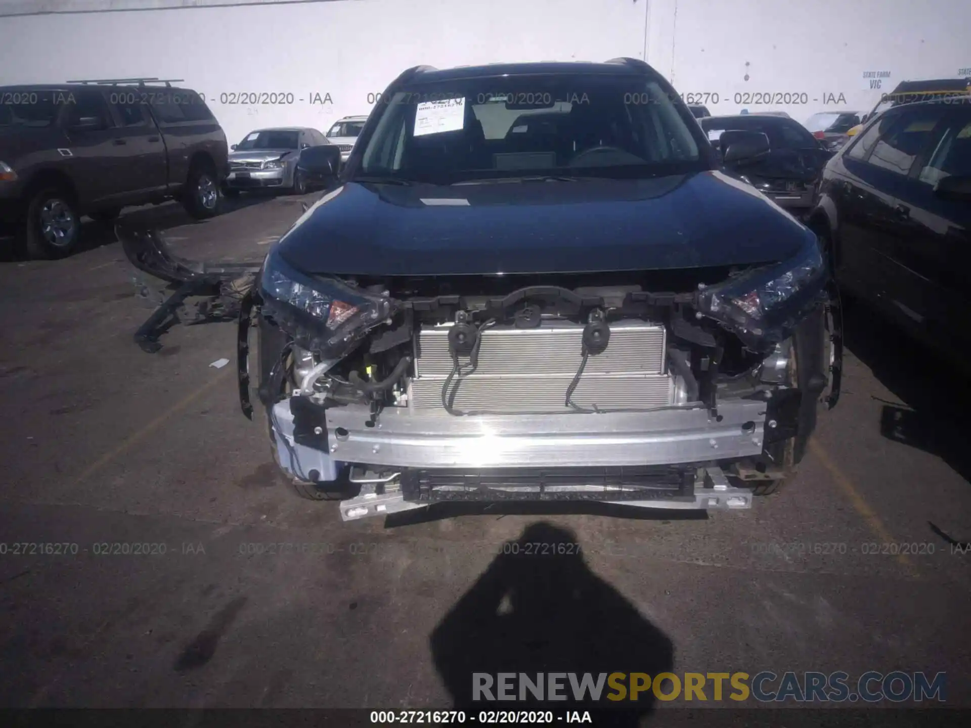 6 Photograph of a damaged car 2T3MWRFV5KW010724 TOYOTA RAV4 2019