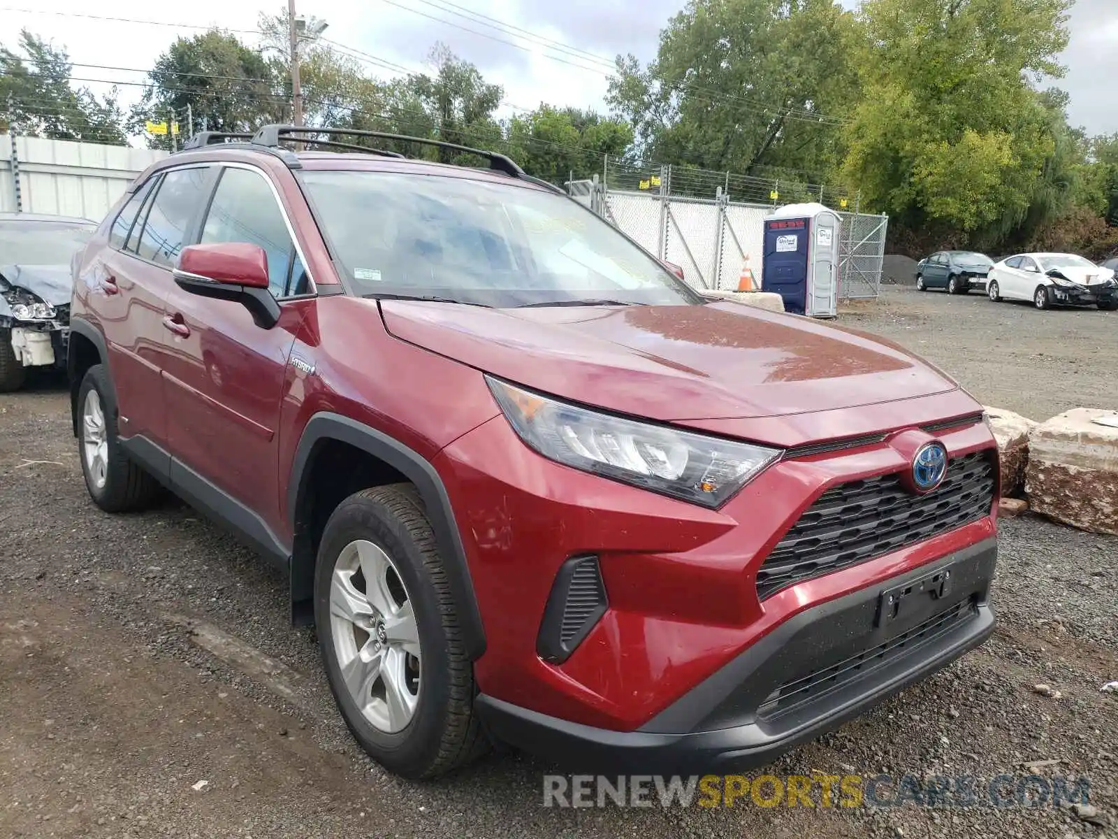 1 Фотография поврежденного автомобиля 2T3MWRFV5KW027846 TOYOTA RAV4 2019