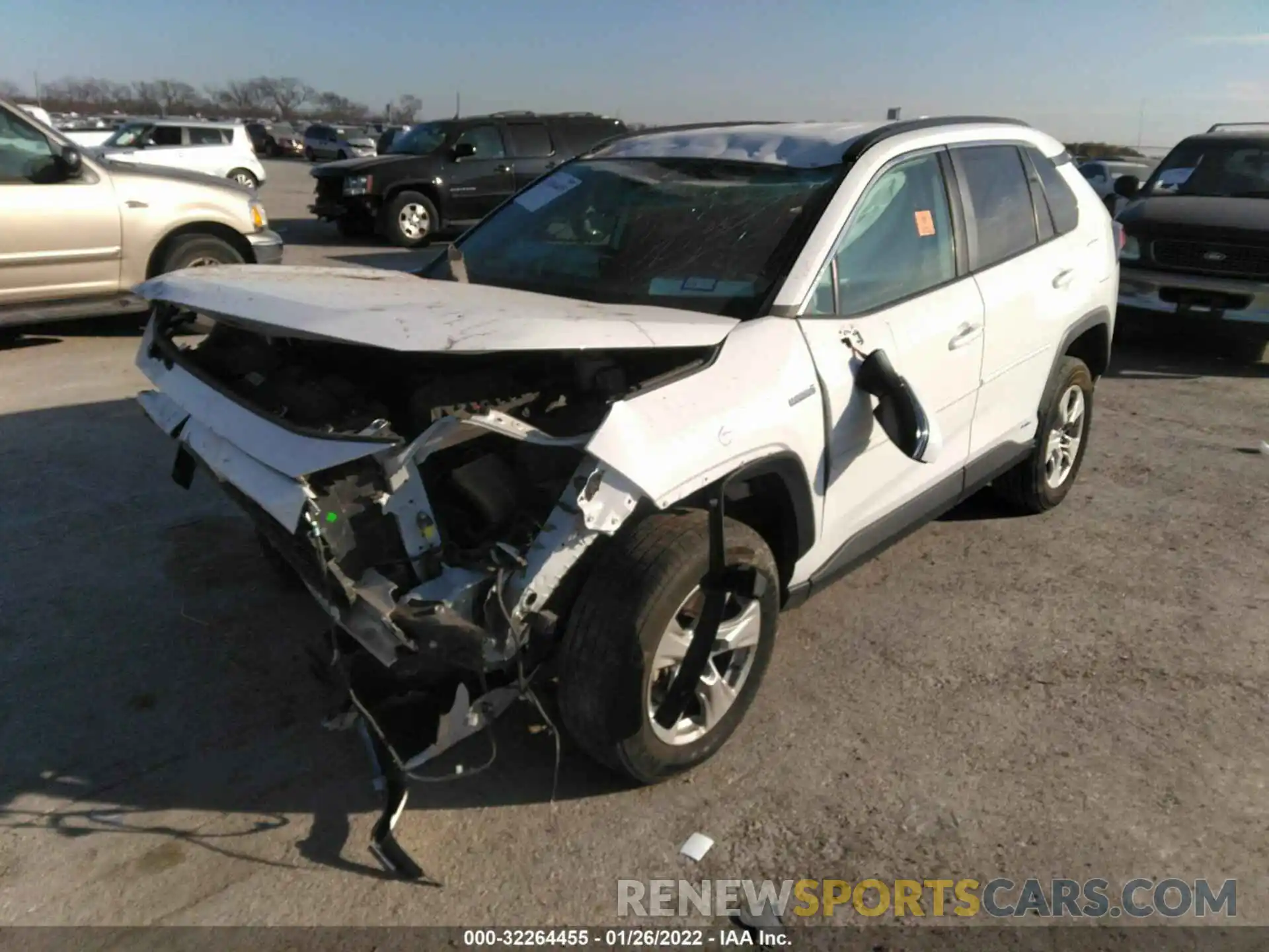 2 Photograph of a damaged car 2T3MWRFV5KW032769 TOYOTA RAV4 2019