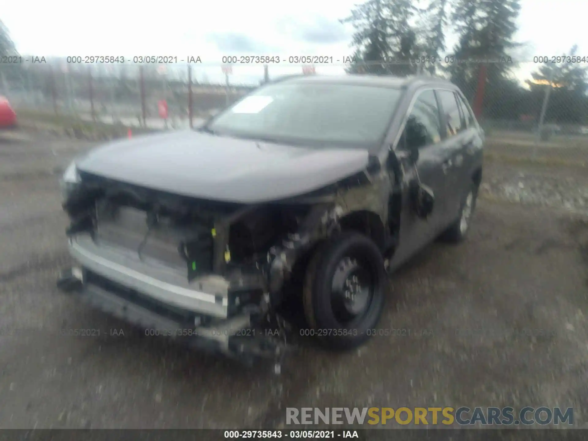 2 Photograph of a damaged car 2T3MWRFV5KW036806 TOYOTA RAV4 2019