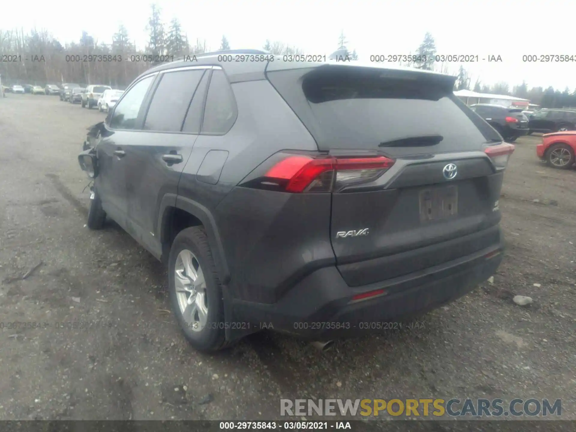 3 Photograph of a damaged car 2T3MWRFV5KW036806 TOYOTA RAV4 2019