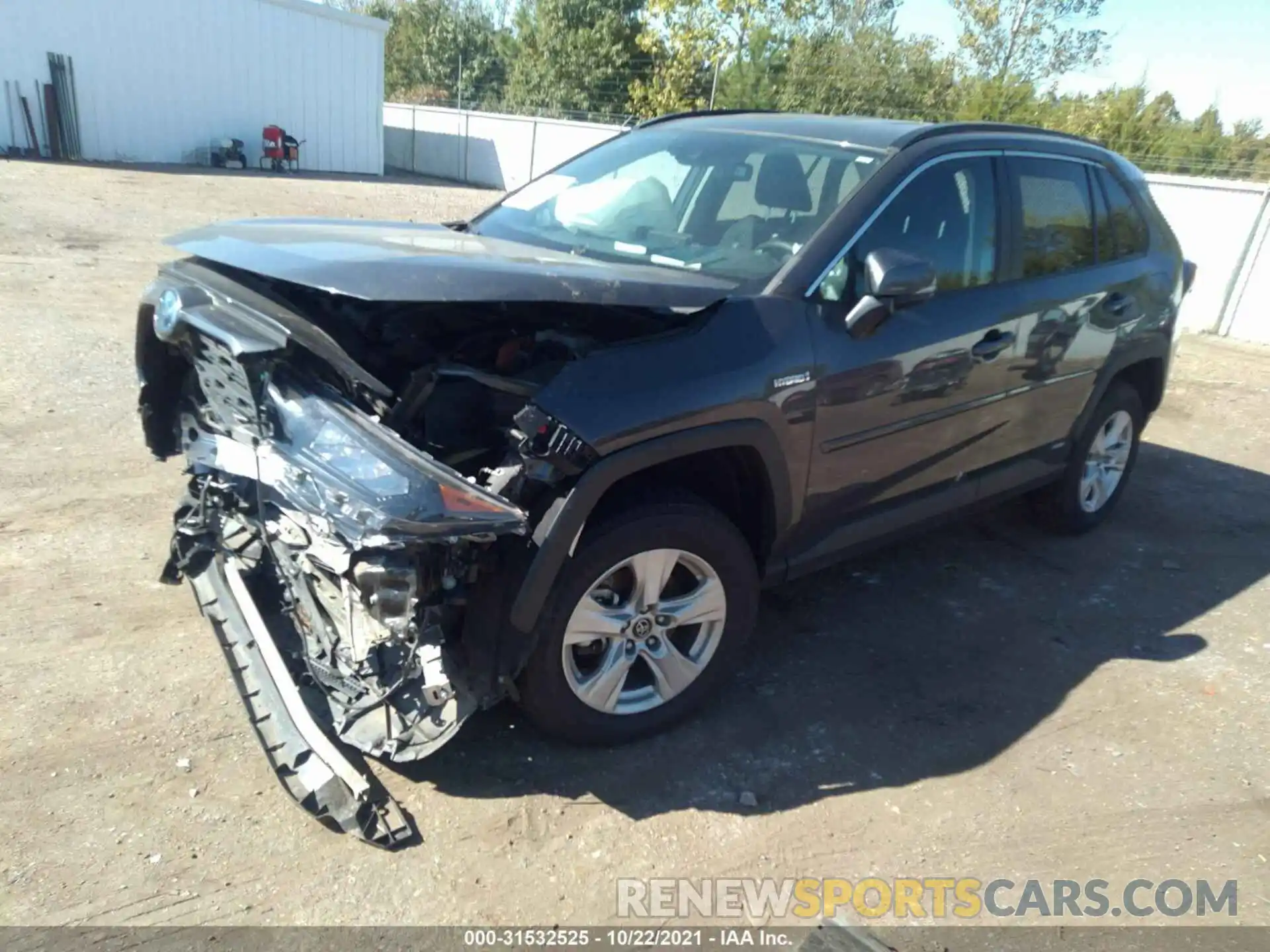 2 Photograph of a damaged car 2T3MWRFV6KW025233 TOYOTA RAV4 2019