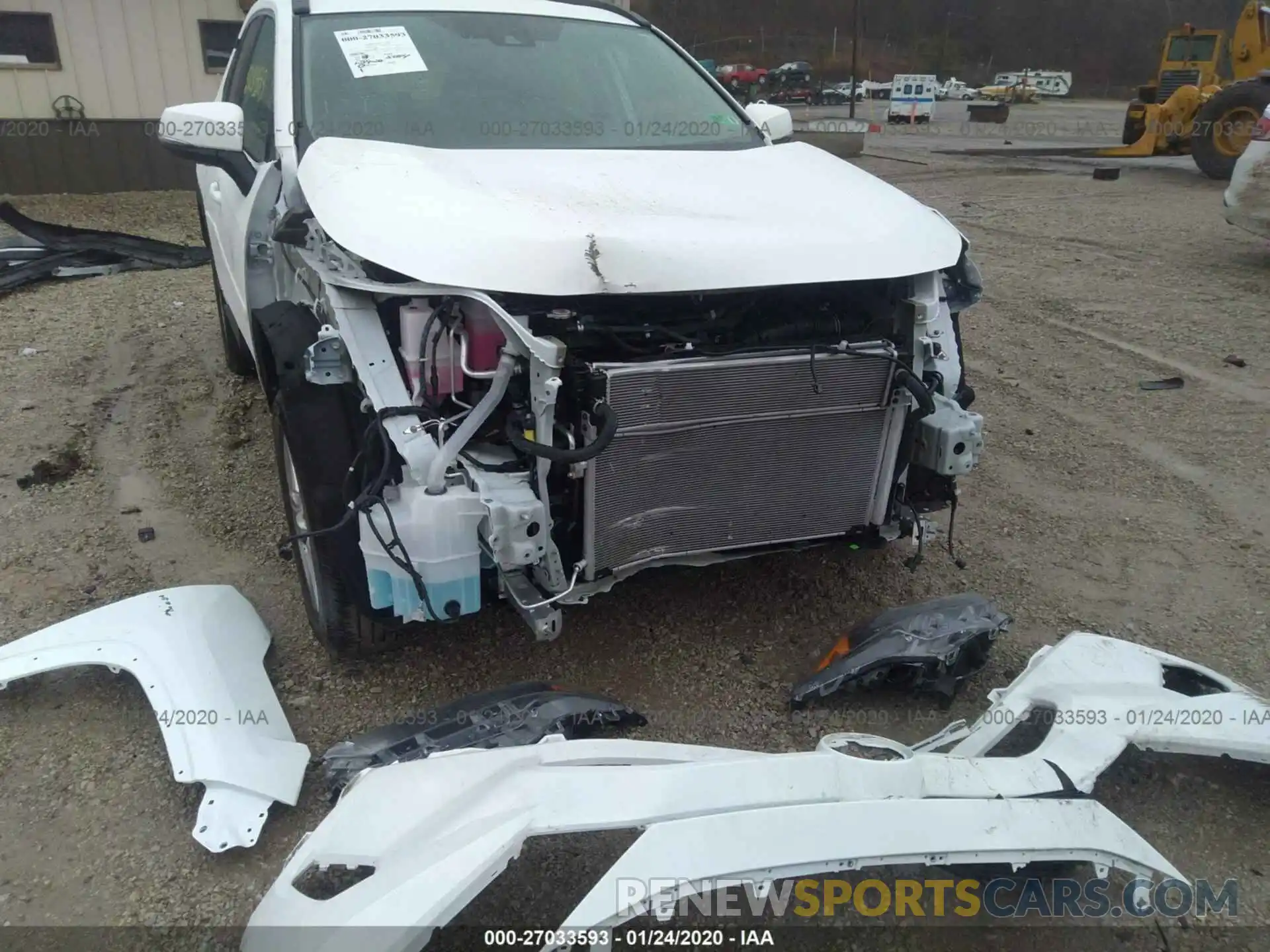 6 Photograph of a damaged car 2T3MWRFV6KW033784 TOYOTA RAV4 2019