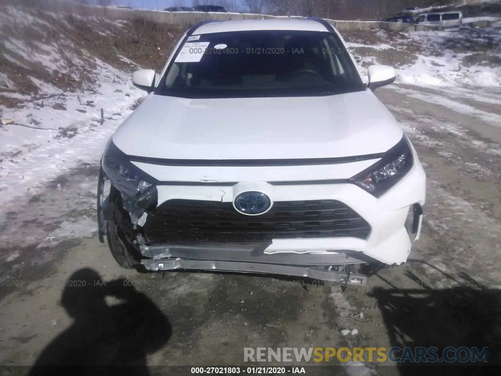 6 Photograph of a damaged car 2T3MWRFV7KW010501 TOYOTA RAV4 2019