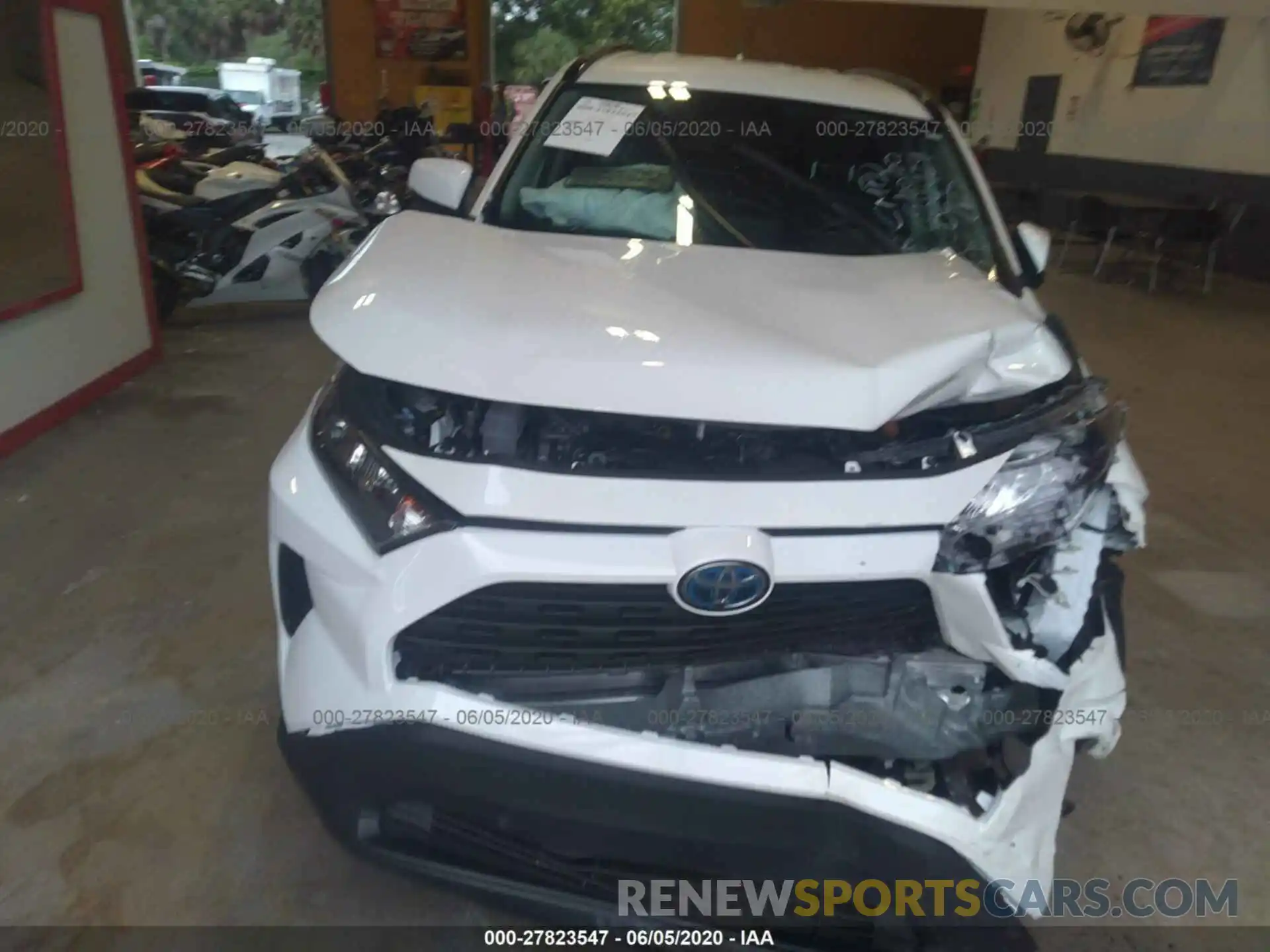 6 Photograph of a damaged car 2T3MWRFV7KW024429 TOYOTA RAV4 2019