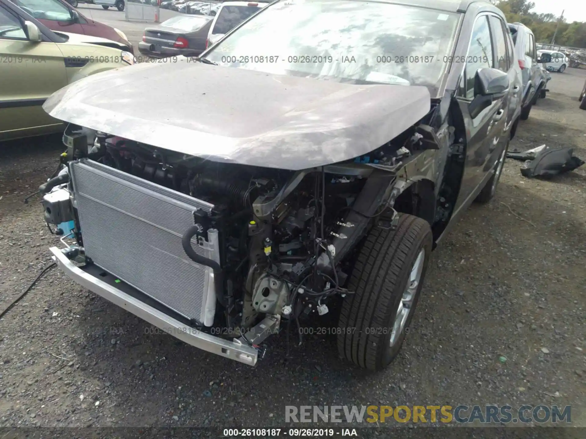 6 Photograph of a damaged car 2T3MWRFV7KW033180 TOYOTA RAV4 2019