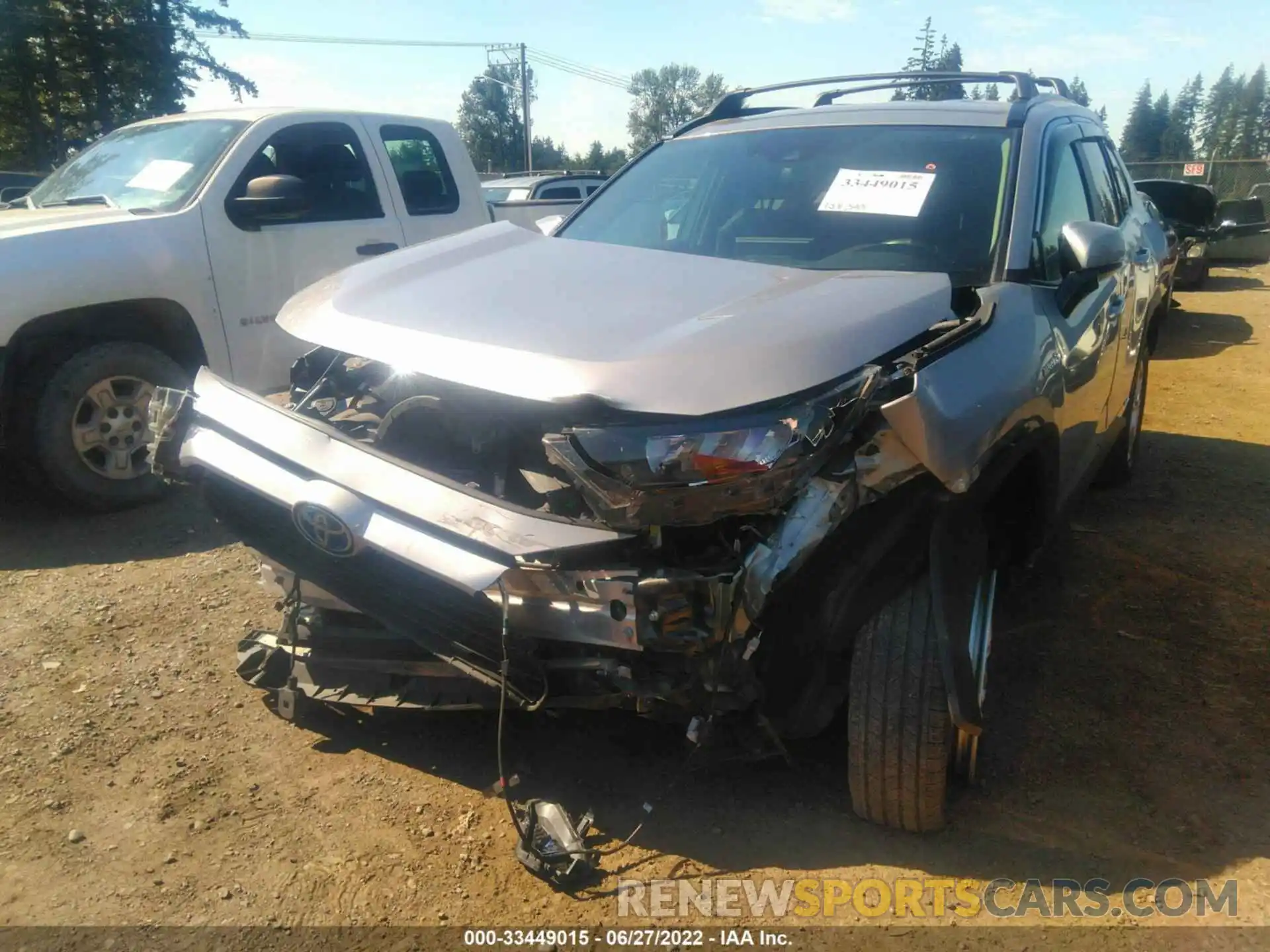 6 Photograph of a damaged car 2T3MWRFV7KW034524 TOYOTA RAV4 2019