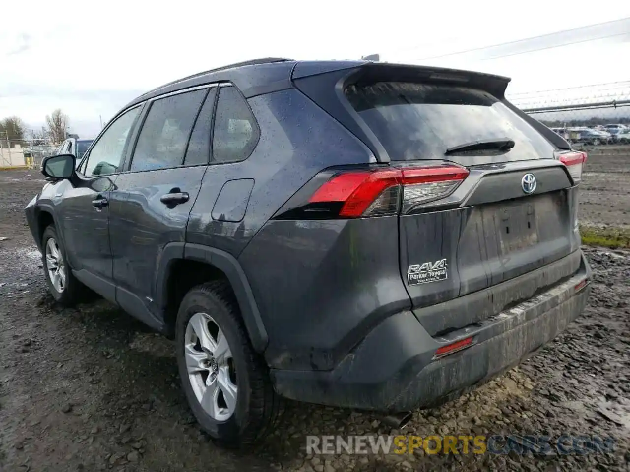 3 Photograph of a damaged car 2T3MWRFV7KW038346 TOYOTA RAV4 2019