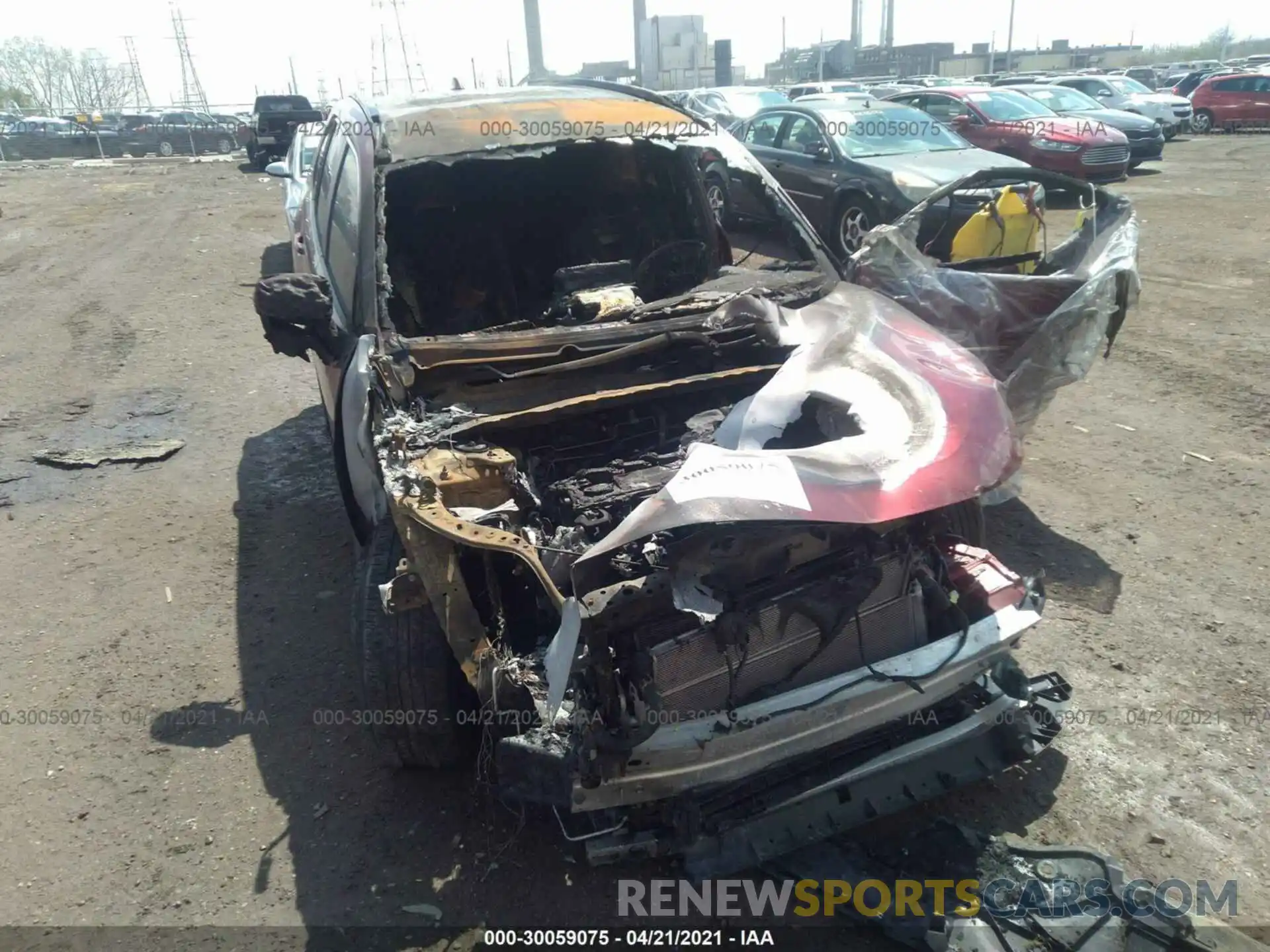 6 Photograph of a damaged car 2T3MWRFV7KW040789 TOYOTA RAV4 2019