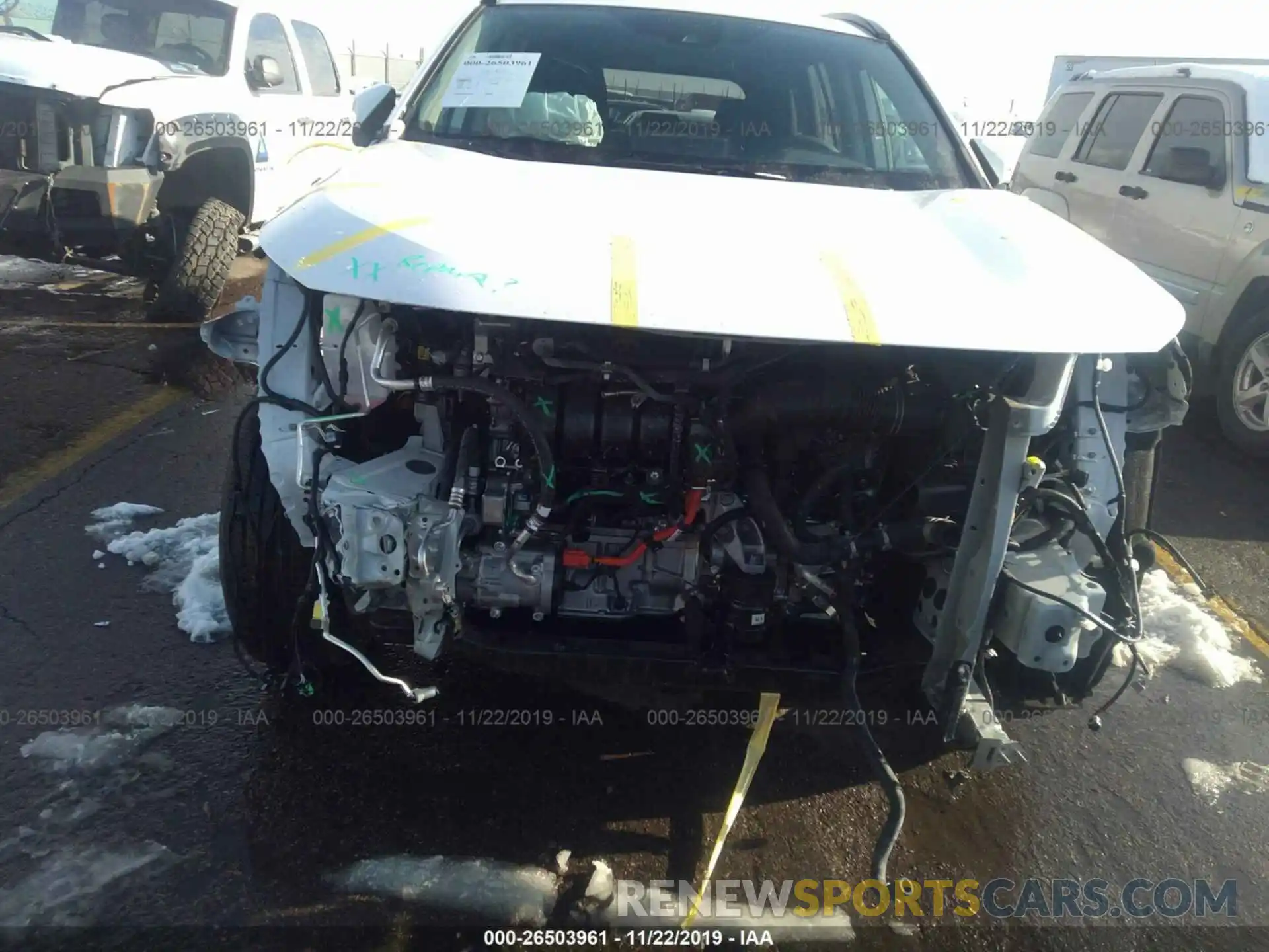 6 Photograph of a damaged car 2T3MWRFV8KW027601 TOYOTA RAV4 2019