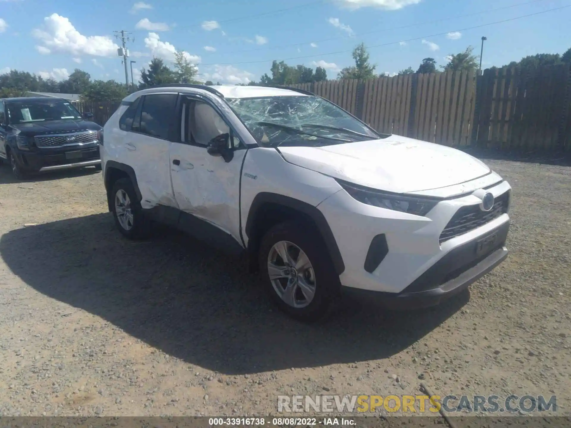 1 Фотография поврежденного автомобиля 2T3MWRFV8KW034970 TOYOTA RAV4 2019