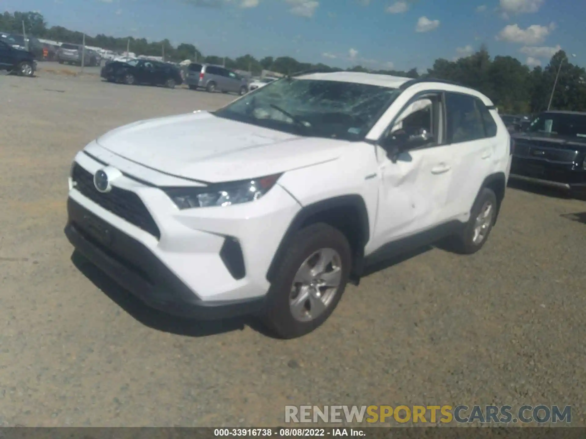 2 Фотография поврежденного автомобиля 2T3MWRFV8KW034970 TOYOTA RAV4 2019