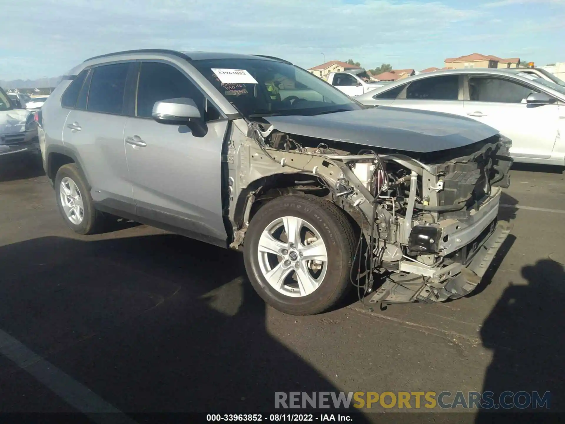 1 Photograph of a damaged car 2T3MWRFVXKW003946 TOYOTA RAV4 2019