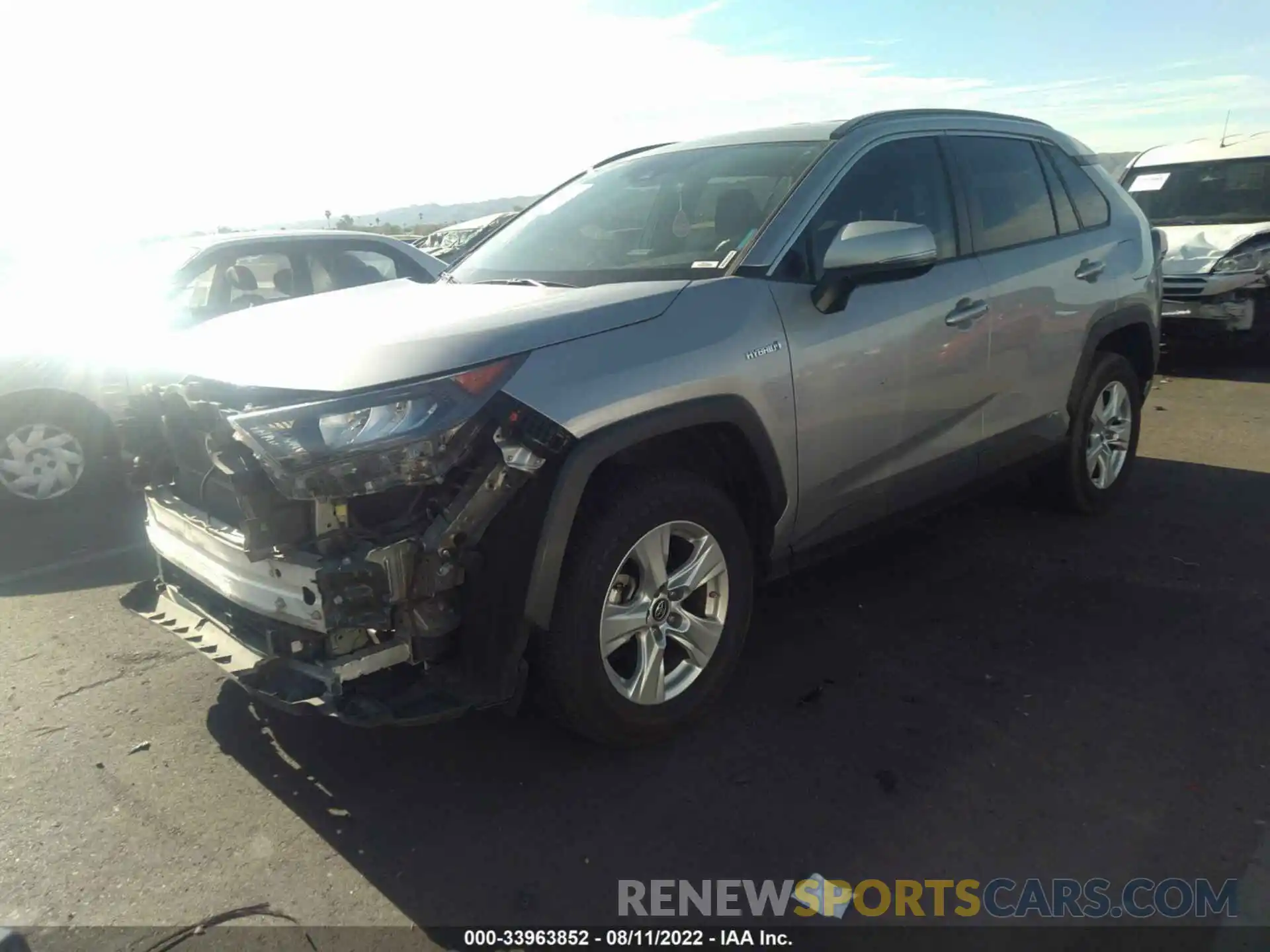 2 Photograph of a damaged car 2T3MWRFVXKW003946 TOYOTA RAV4 2019