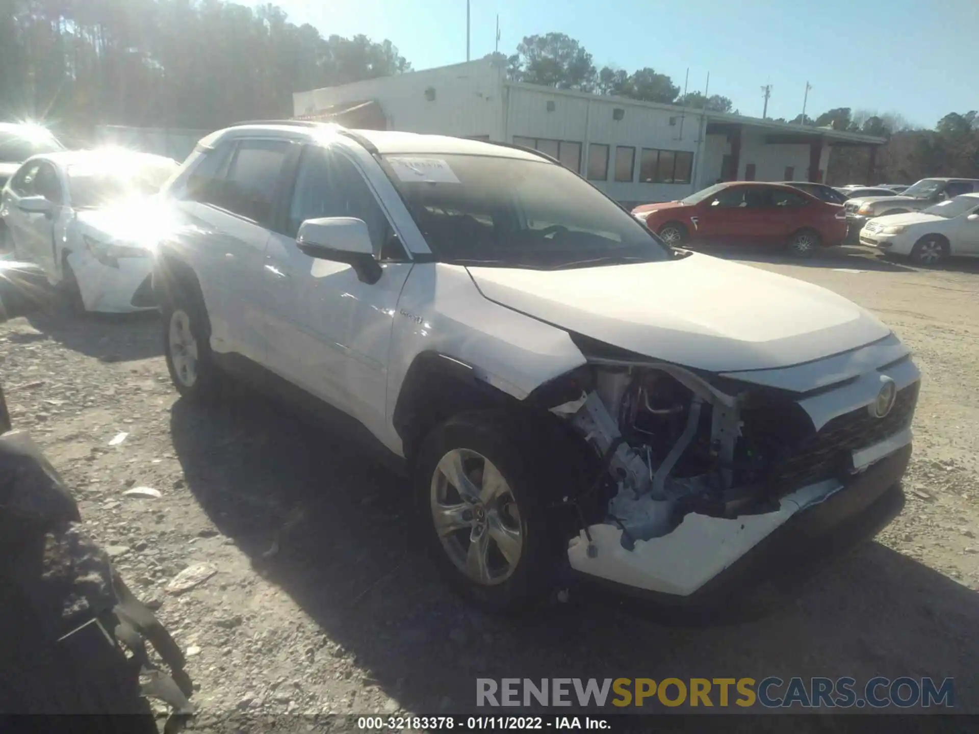 1 Photograph of a damaged car 2T3MWRFVXKW009620 TOYOTA RAV4 2019