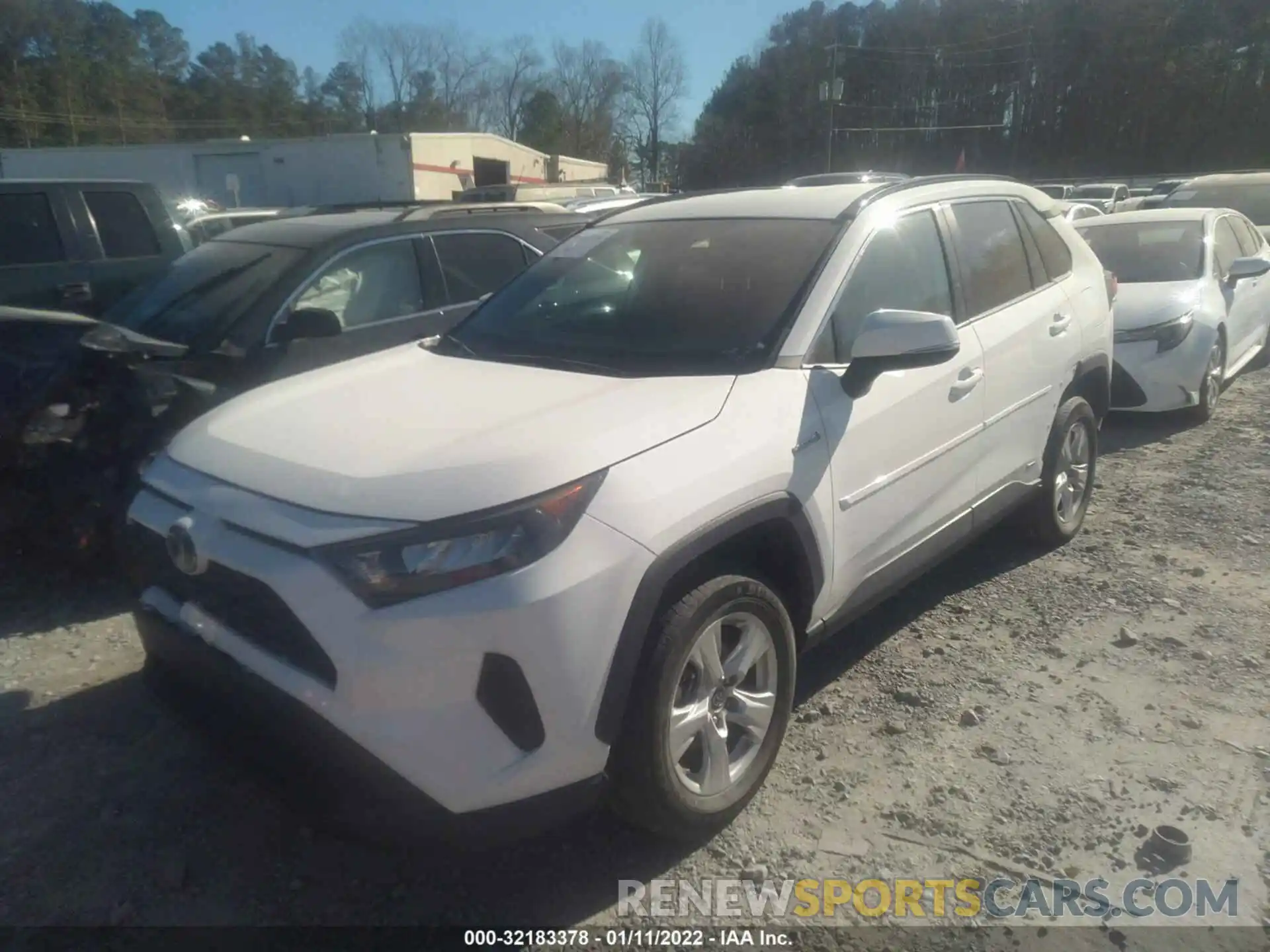 2 Photograph of a damaged car 2T3MWRFVXKW009620 TOYOTA RAV4 2019