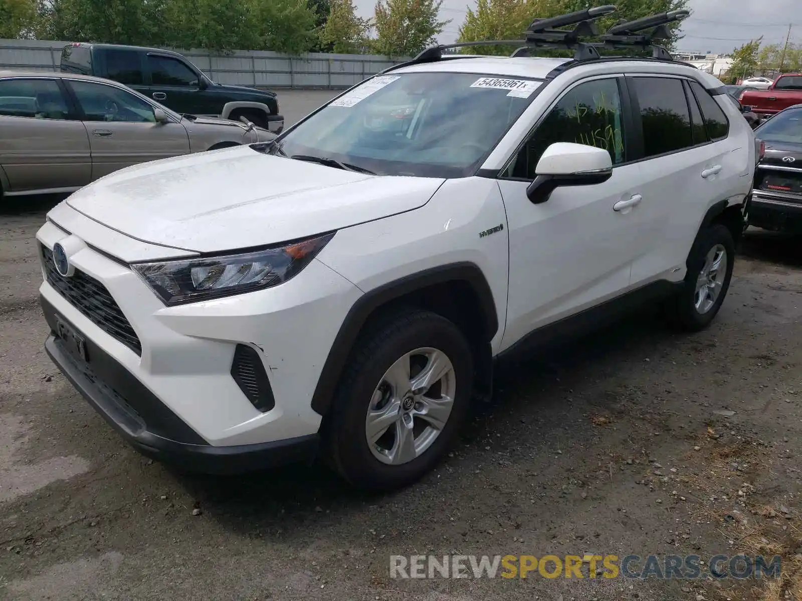 2 Photograph of a damaged car 2T3MWRFVXKW011321 TOYOTA RAV4 2019