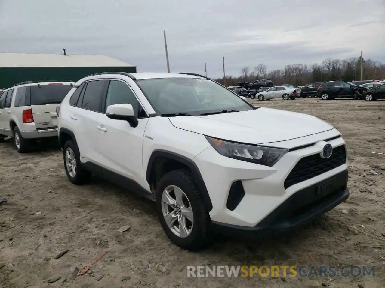 1 Photograph of a damaged car 2T3MWRFVXKW017023 TOYOTA RAV4 2019