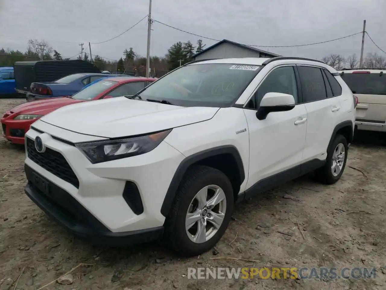 2 Photograph of a damaged car 2T3MWRFVXKW017023 TOYOTA RAV4 2019