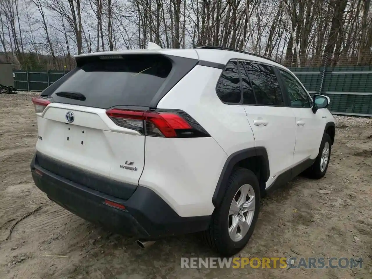 4 Photograph of a damaged car 2T3MWRFVXKW017023 TOYOTA RAV4 2019