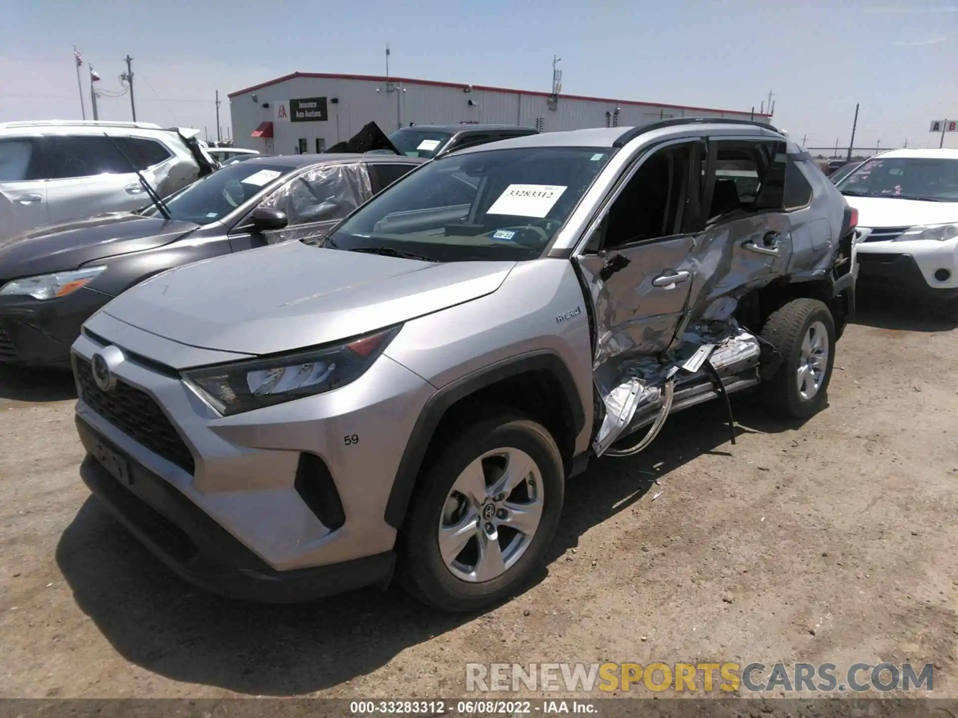 2 Фотография поврежденного автомобиля 2T3MWRFVXKW031956 TOYOTA RAV4 2019