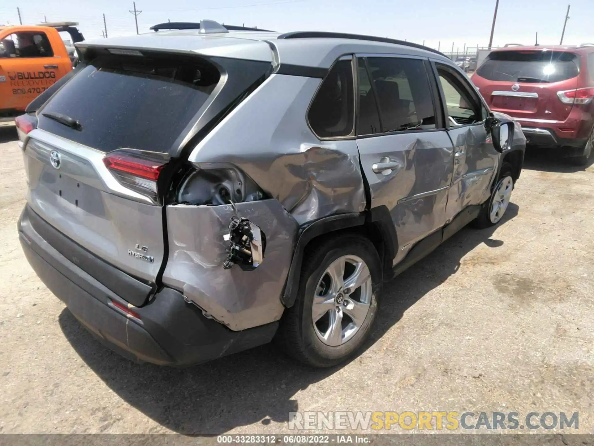 4 Фотография поврежденного автомобиля 2T3MWRFVXKW031956 TOYOTA RAV4 2019