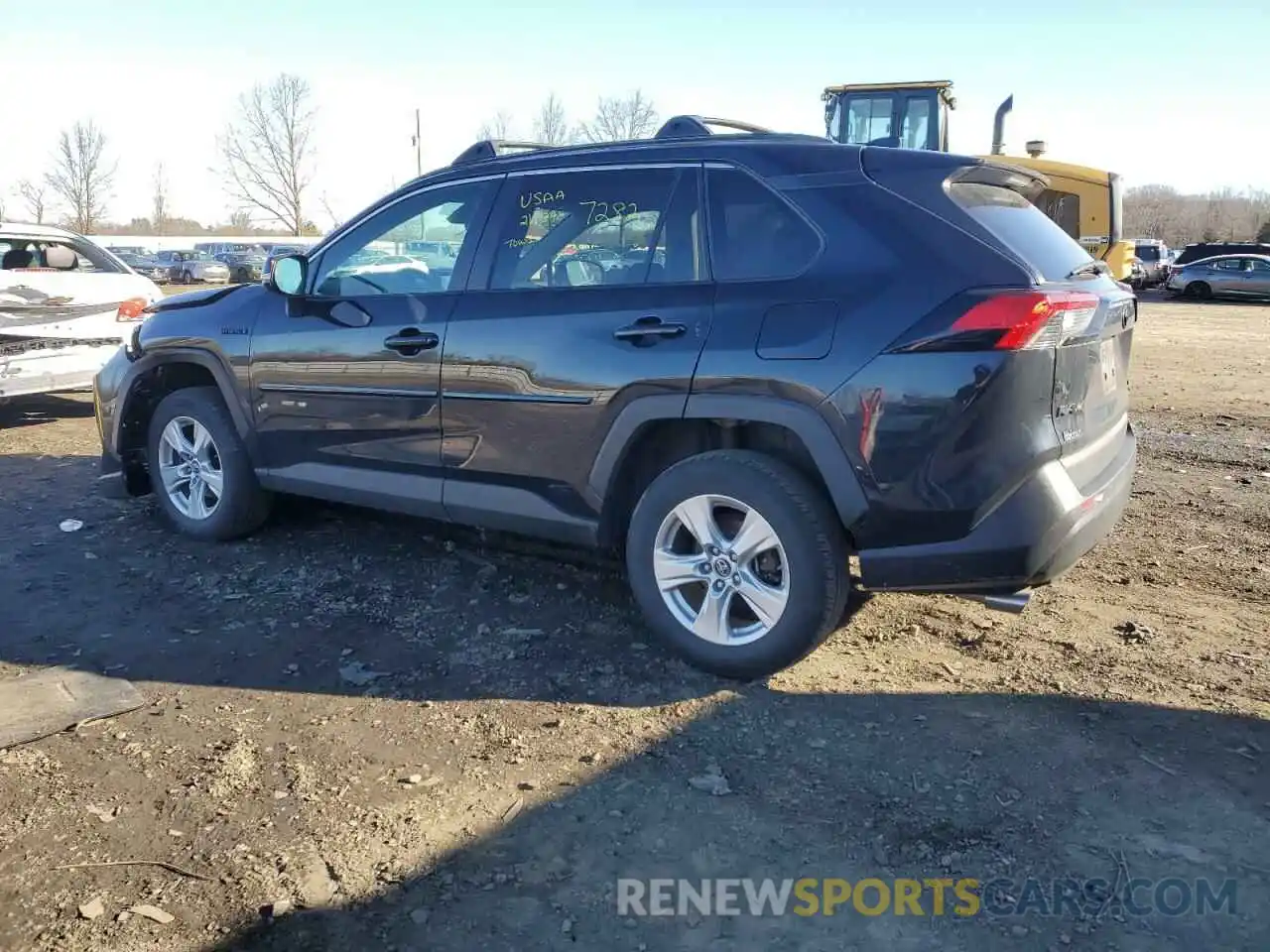 2 Photograph of a damaged car 2T3MWRFVXKW044738 TOYOTA RAV4 2019