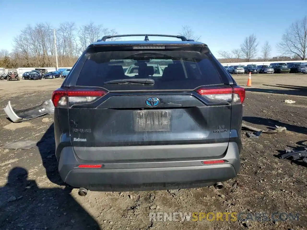 6 Photograph of a damaged car 2T3MWRFVXKW044738 TOYOTA RAV4 2019