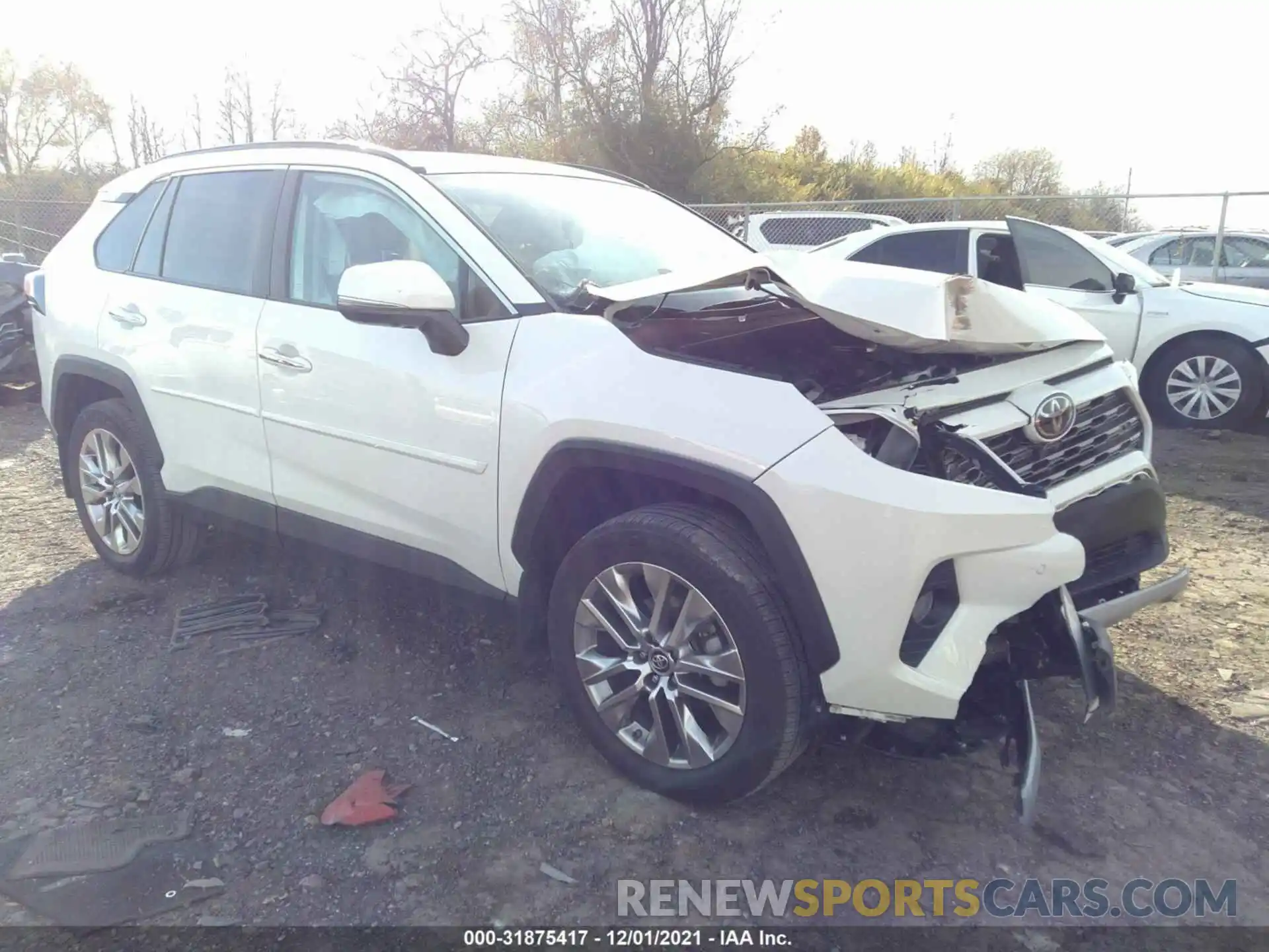 1 Photograph of a damaged car 2T3N1RFV0KC003233 TOYOTA RAV4 2019