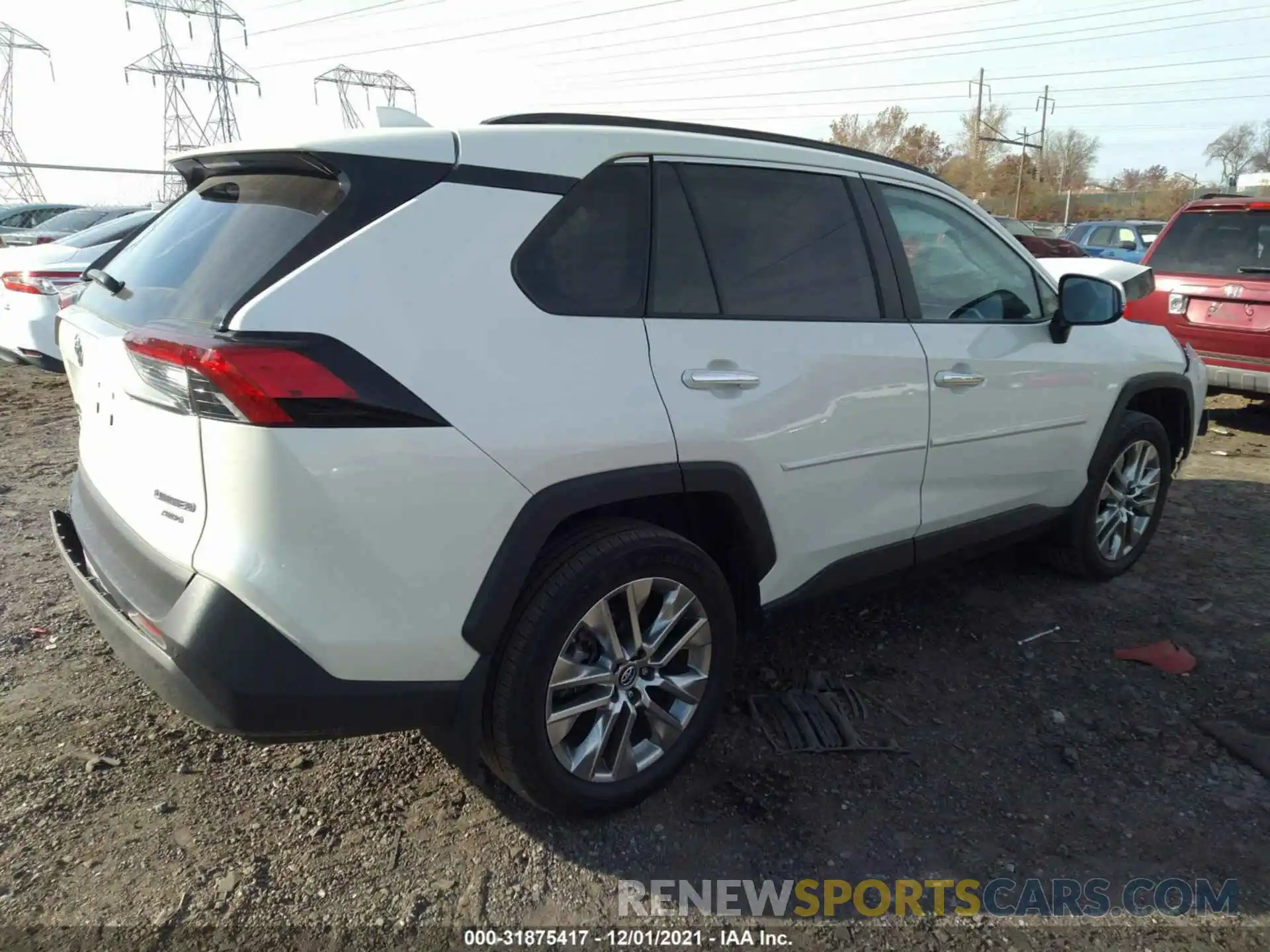 4 Photograph of a damaged car 2T3N1RFV0KC003233 TOYOTA RAV4 2019