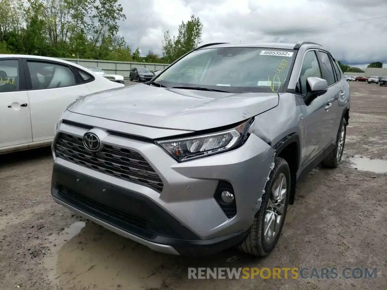 2 Photograph of a damaged car 2T3N1RFV0KW016840 TOYOTA RAV4 2019