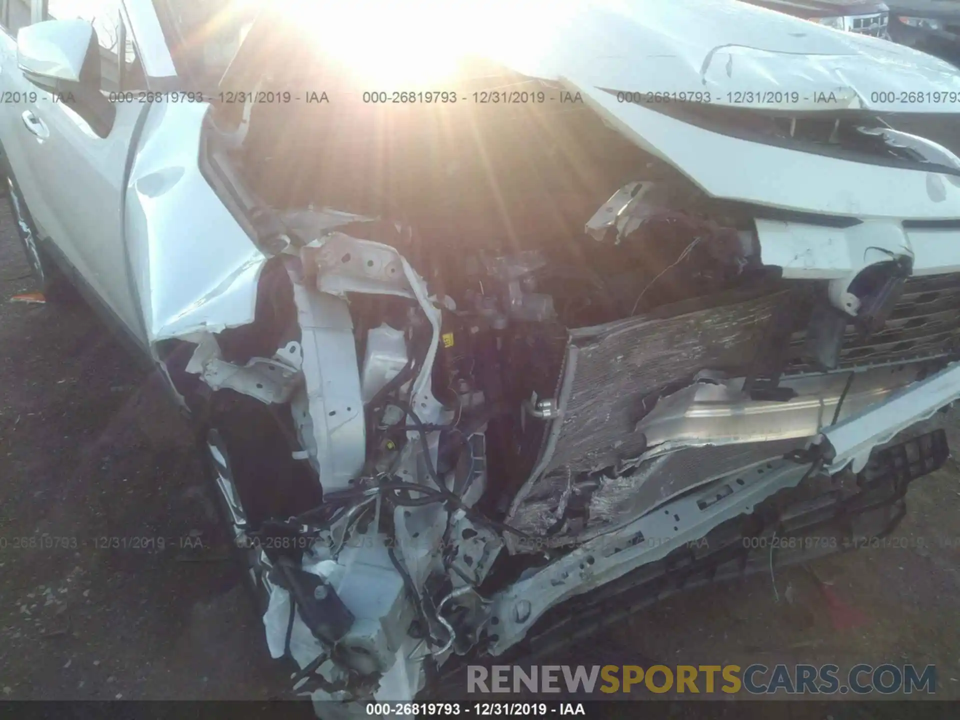 6 Photograph of a damaged car 2T3N1RFV0KW034836 TOYOTA RAV4 2019