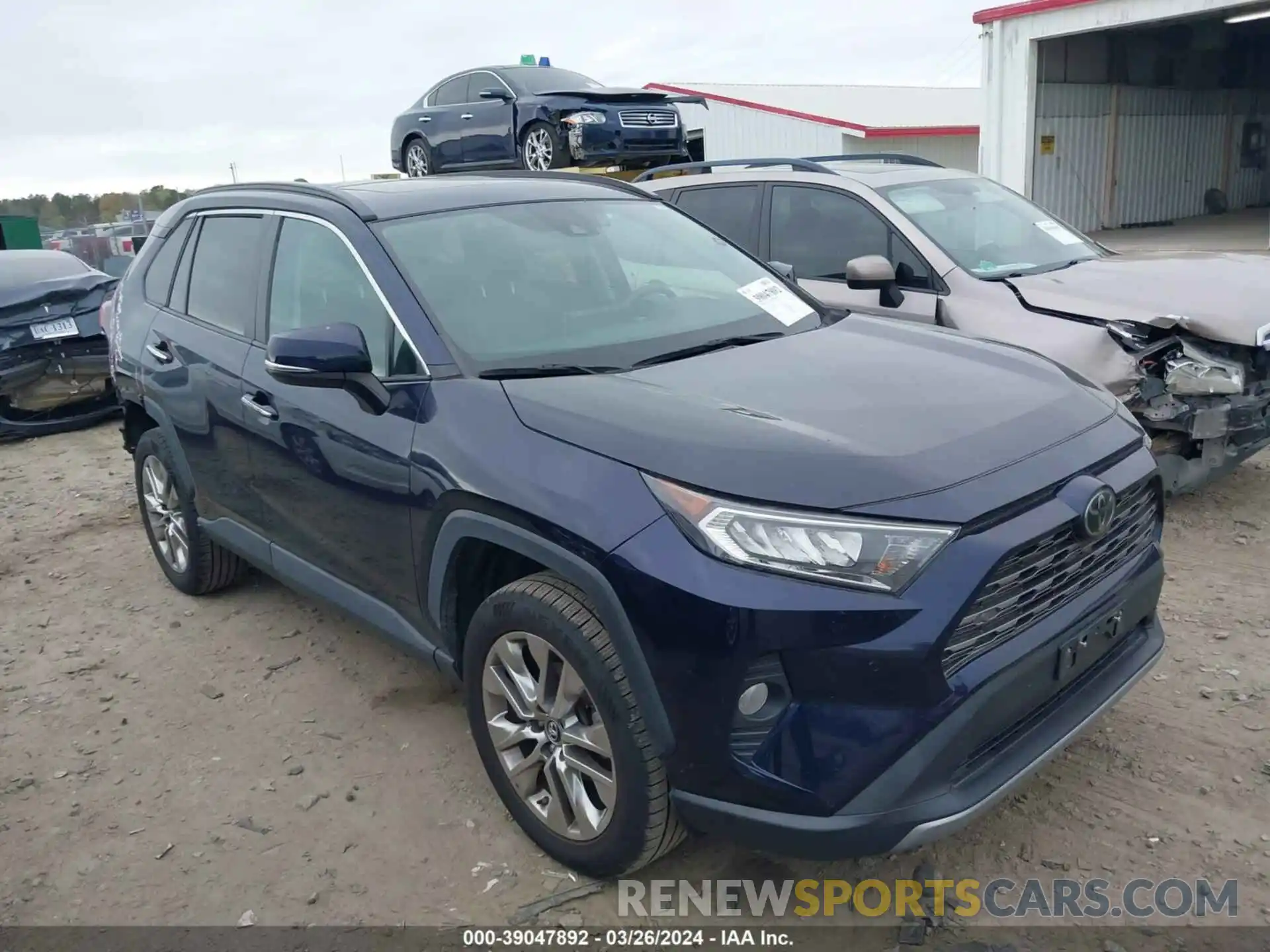 1 Фотография поврежденного автомобиля 2T3N1RFV0KW045075 TOYOTA RAV4 2019