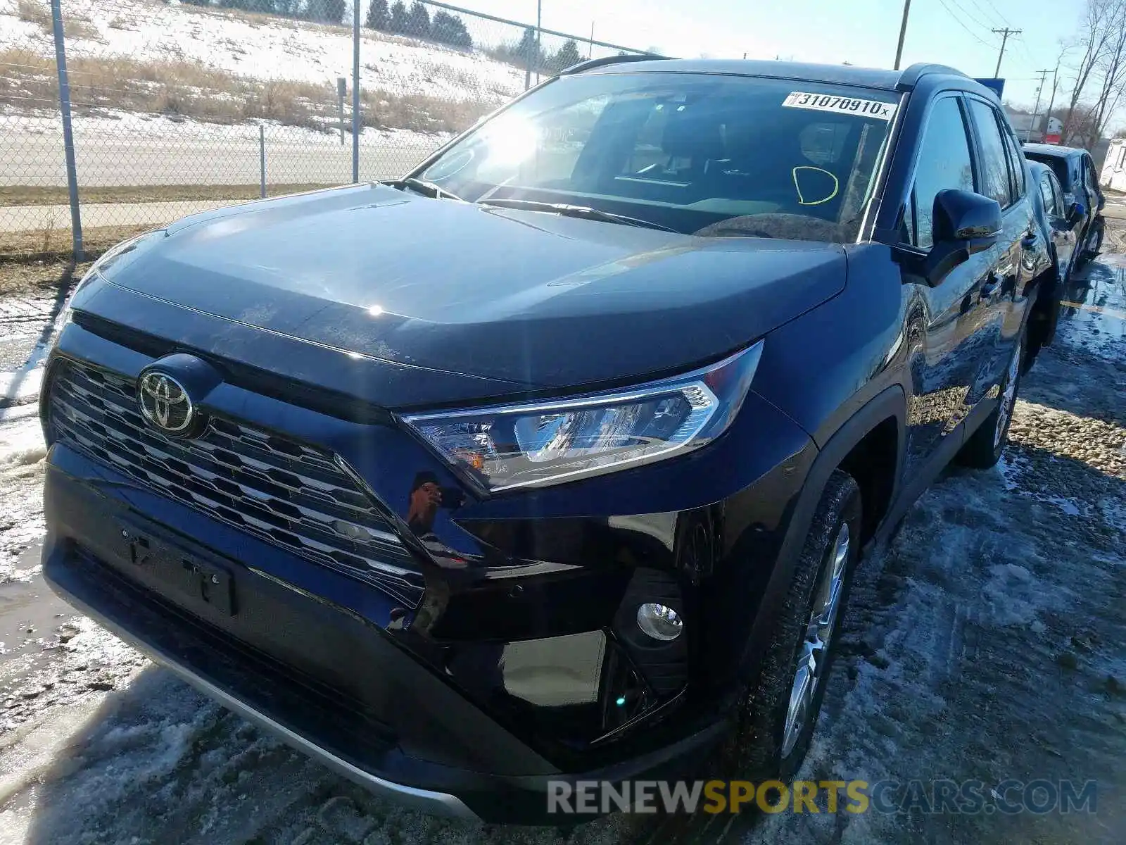 2 Photograph of a damaged car 2T3N1RFV1KC015651 TOYOTA RAV4 2019