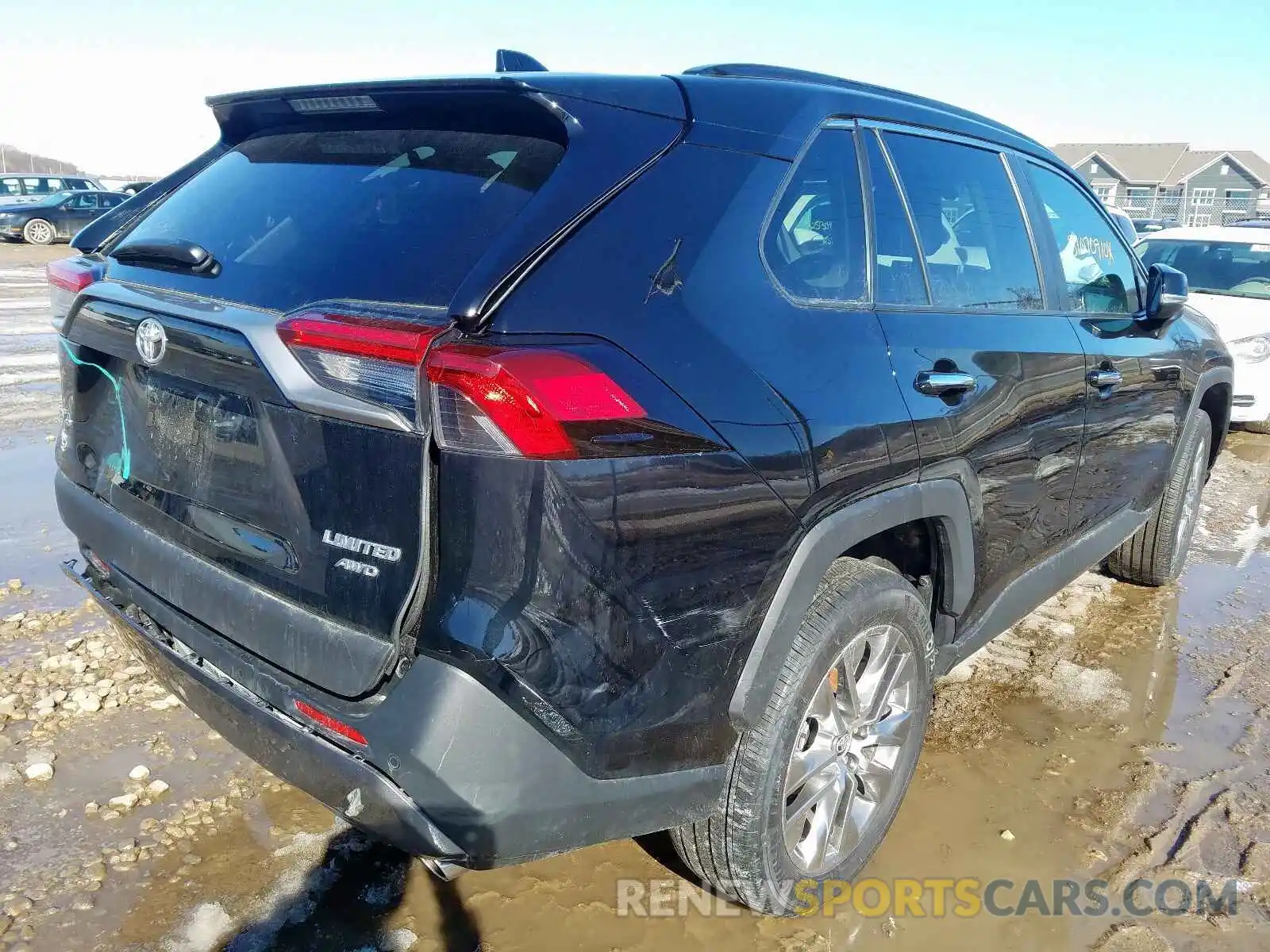 4 Photograph of a damaged car 2T3N1RFV1KC015651 TOYOTA RAV4 2019