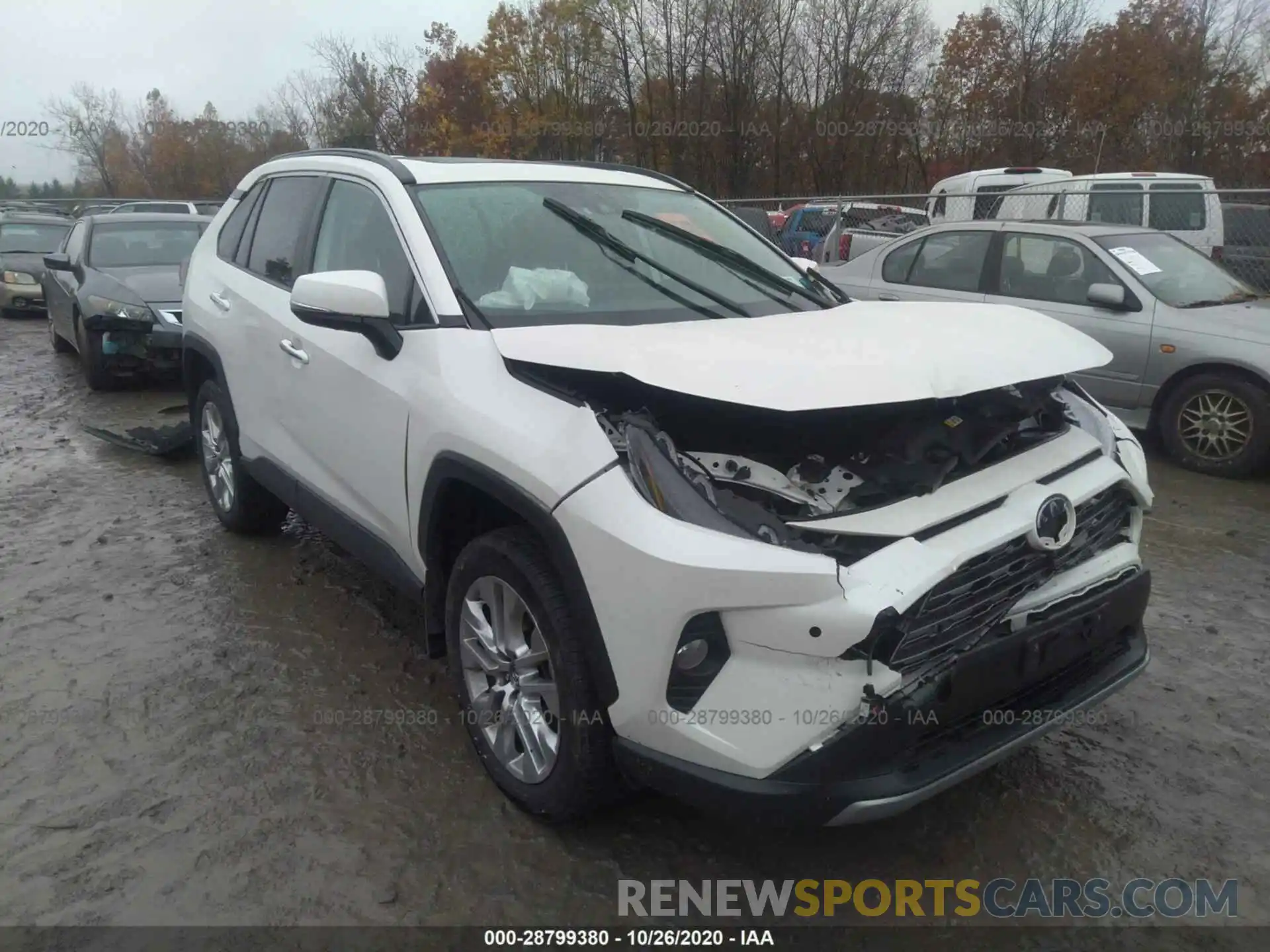 1 Фотография поврежденного автомобиля 2T3N1RFV1KC038086 TOYOTA RAV4 2019