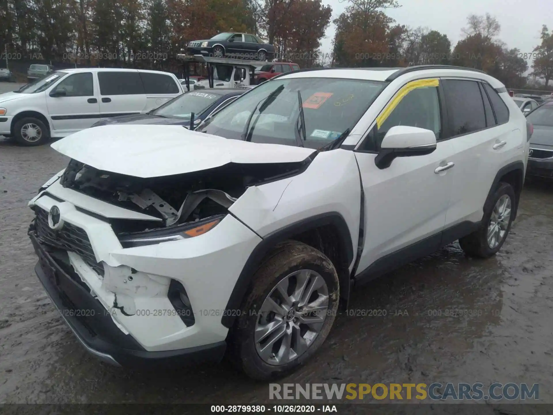 2 Photograph of a damaged car 2T3N1RFV1KC038086 TOYOTA RAV4 2019