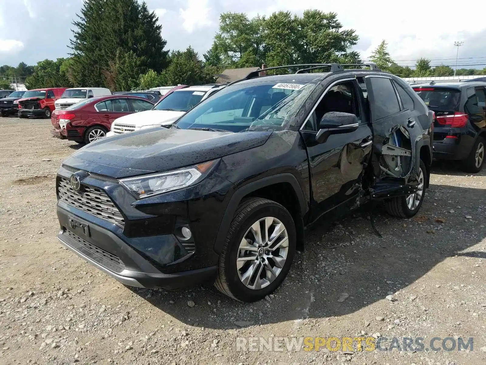 2 Фотография поврежденного автомобиля 2T3N1RFV1KW011100 TOYOTA RAV4 2019