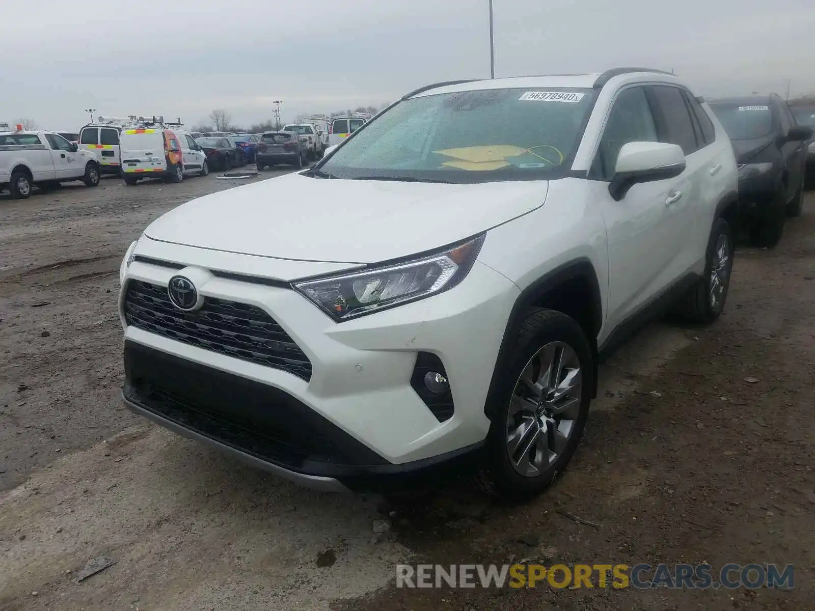 2 Photograph of a damaged car 2T3N1RFV1KW069739 TOYOTA RAV4 2019