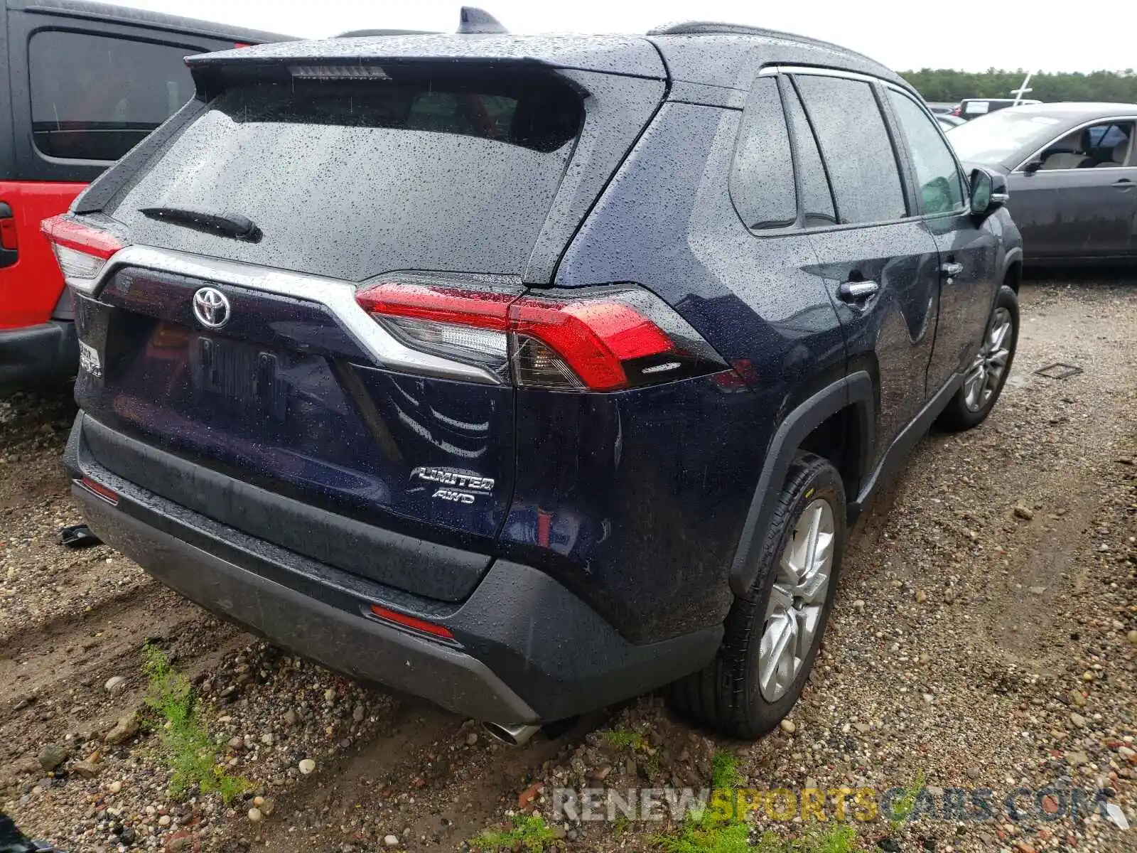 4 Фотография поврежденного автомобиля 2T3N1RFV2KC050571 TOYOTA RAV4 2019