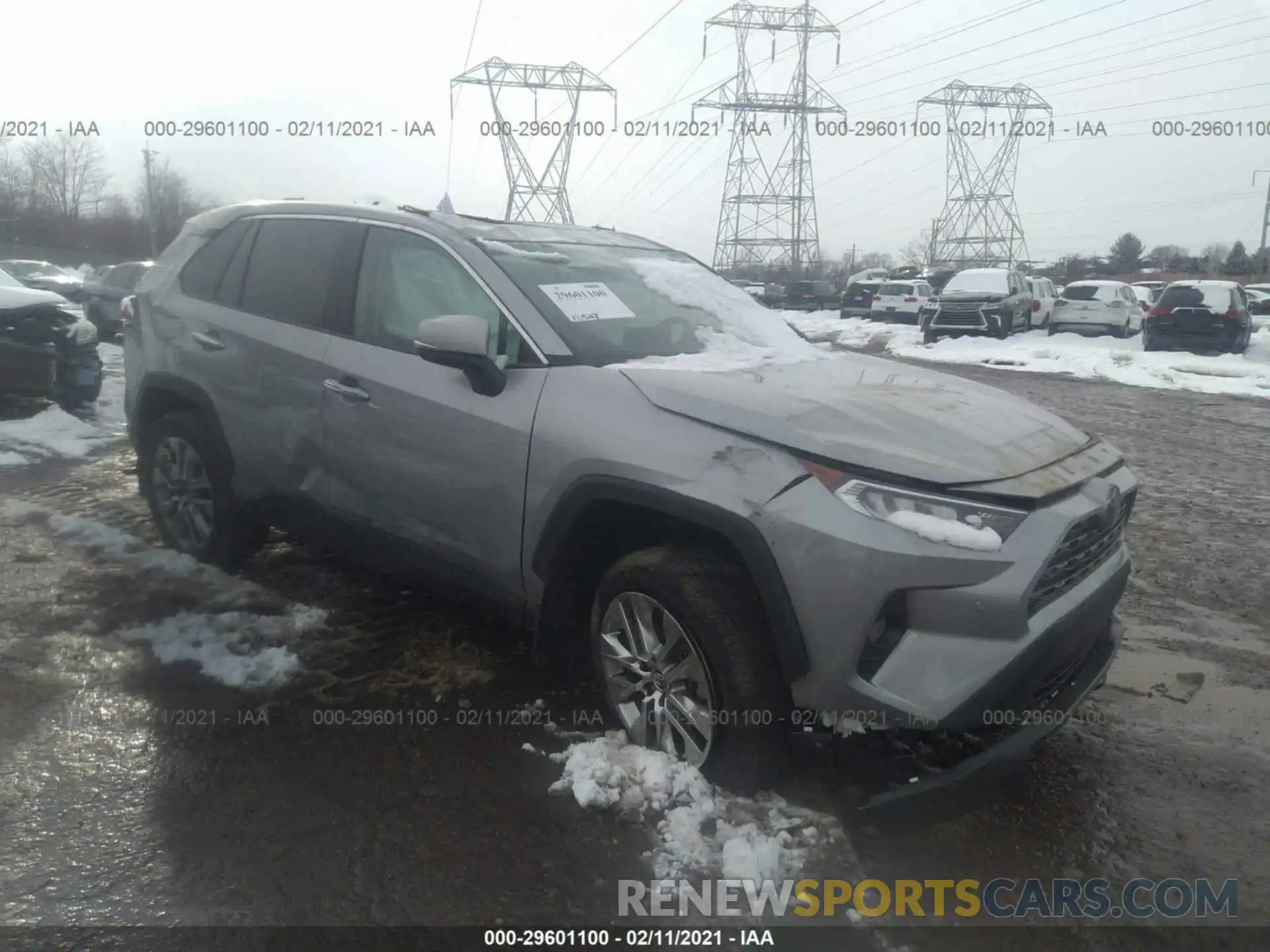 1 Фотография поврежденного автомобиля 2T3N1RFV2KW005077 TOYOTA RAV4 2019